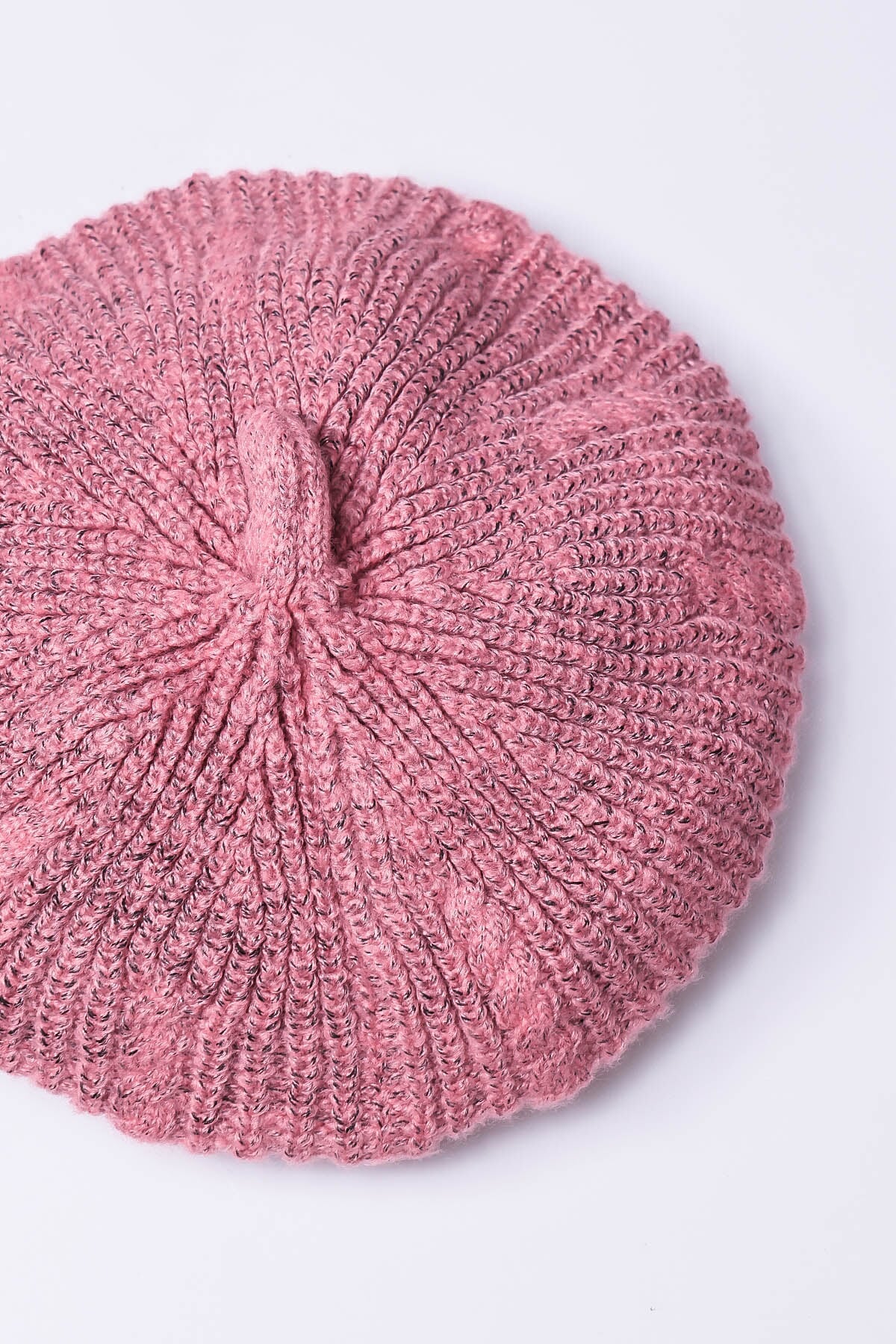 Knitted Beret in Pink