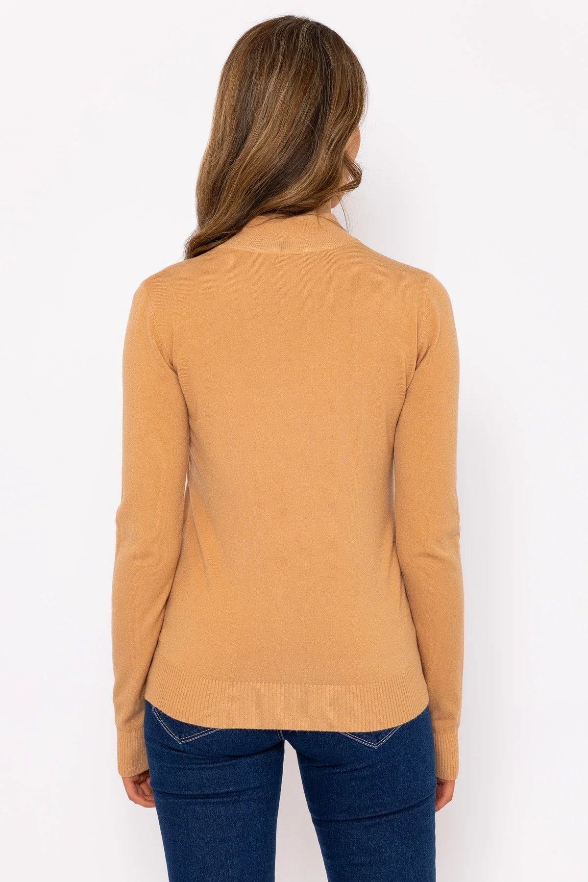 Turtleneck Knit in Camel
