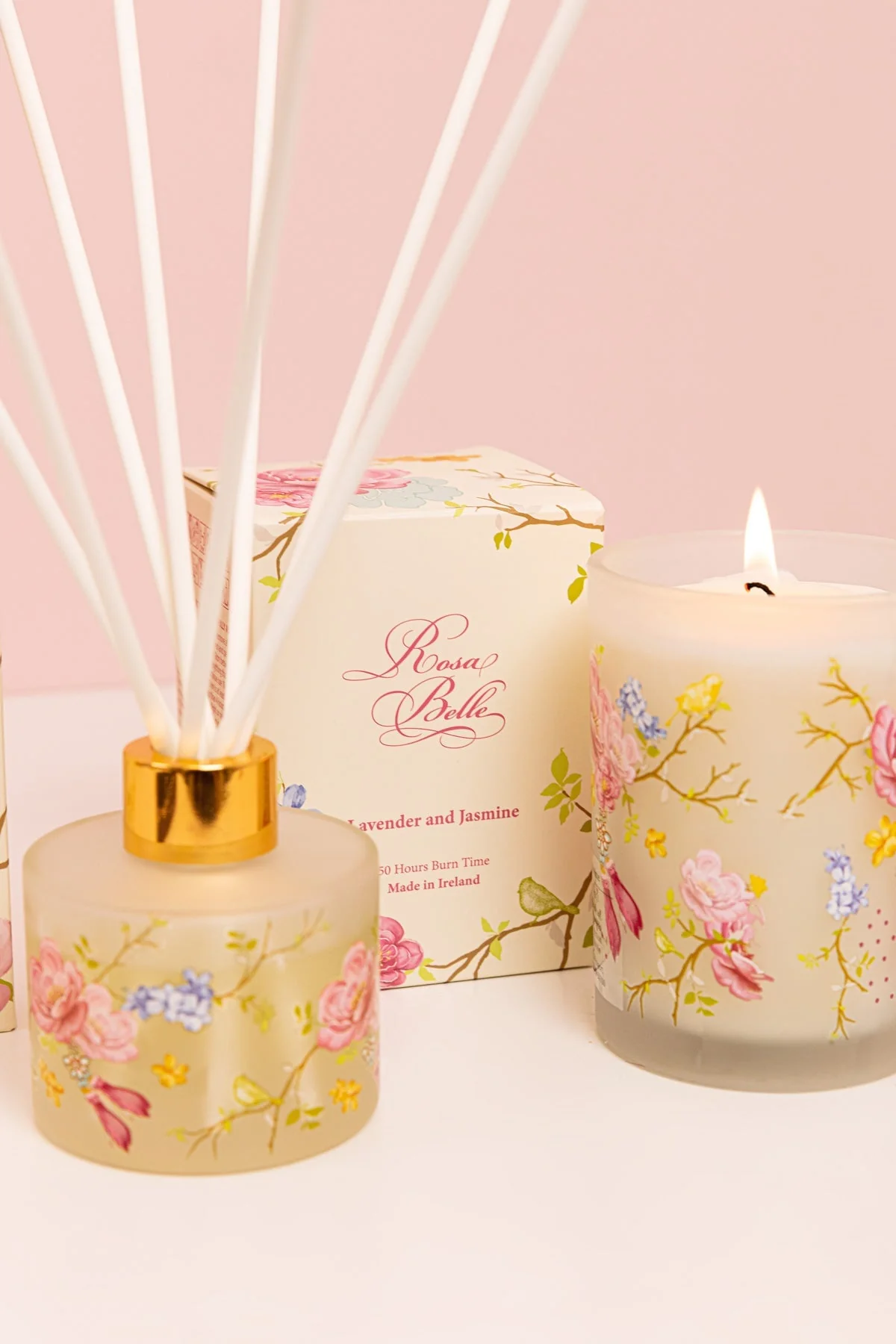 Rosa Belle Lavender & Jasmine Candle