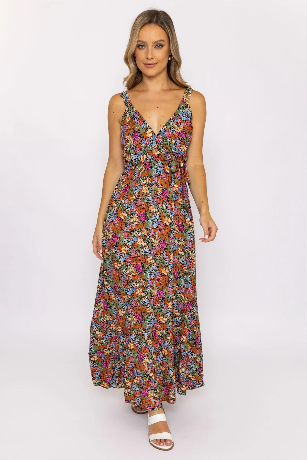 Floral Printed Maxi Dress