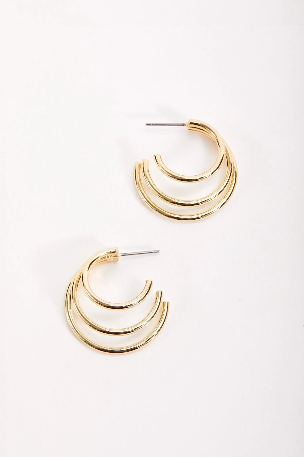 Triple Hoop Earrings