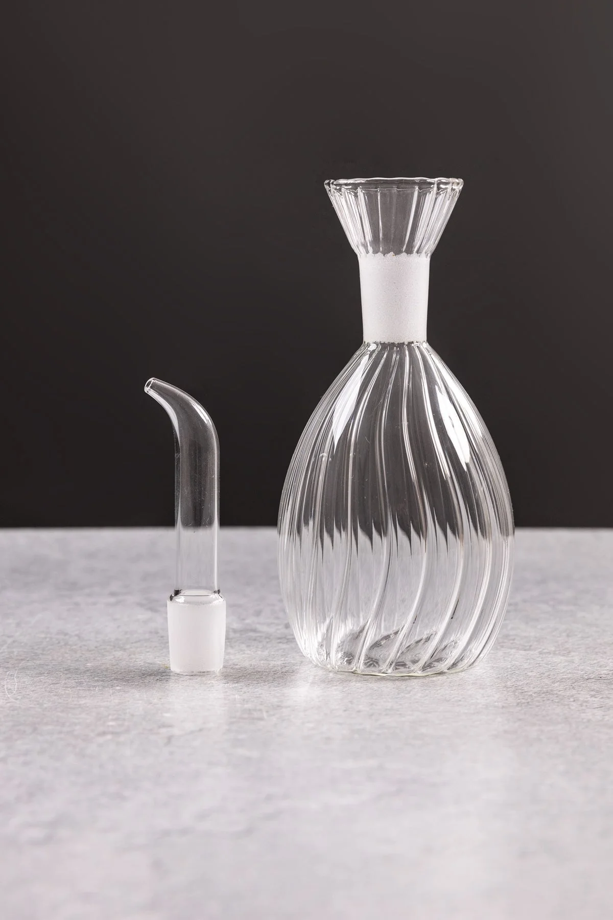 Glass Oil And Vinegar Dispenser