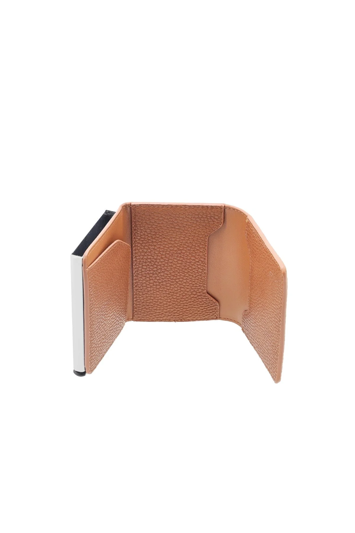 Mens Wallet Card Protector in Brown