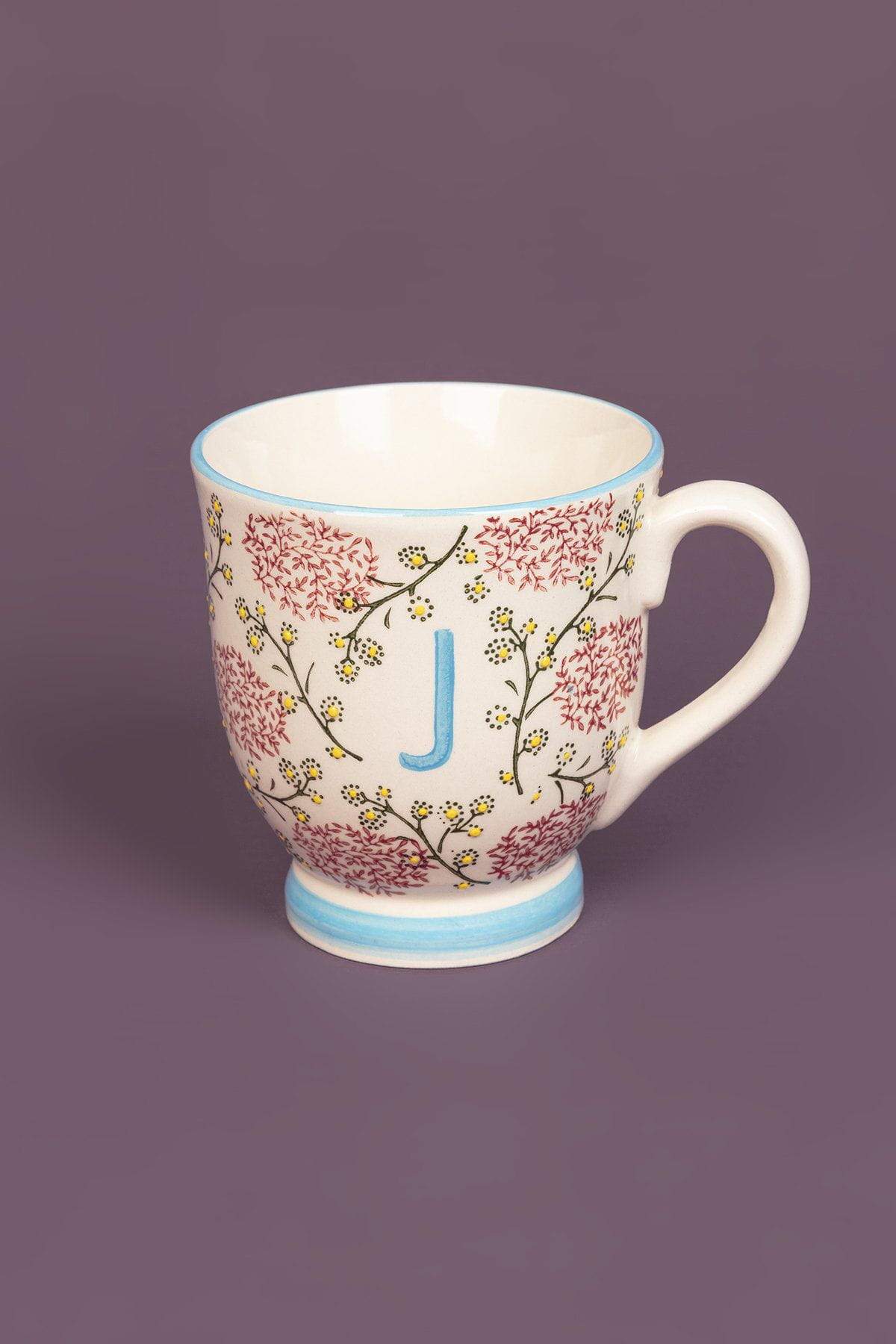 Eclectic Alphabet Mug J