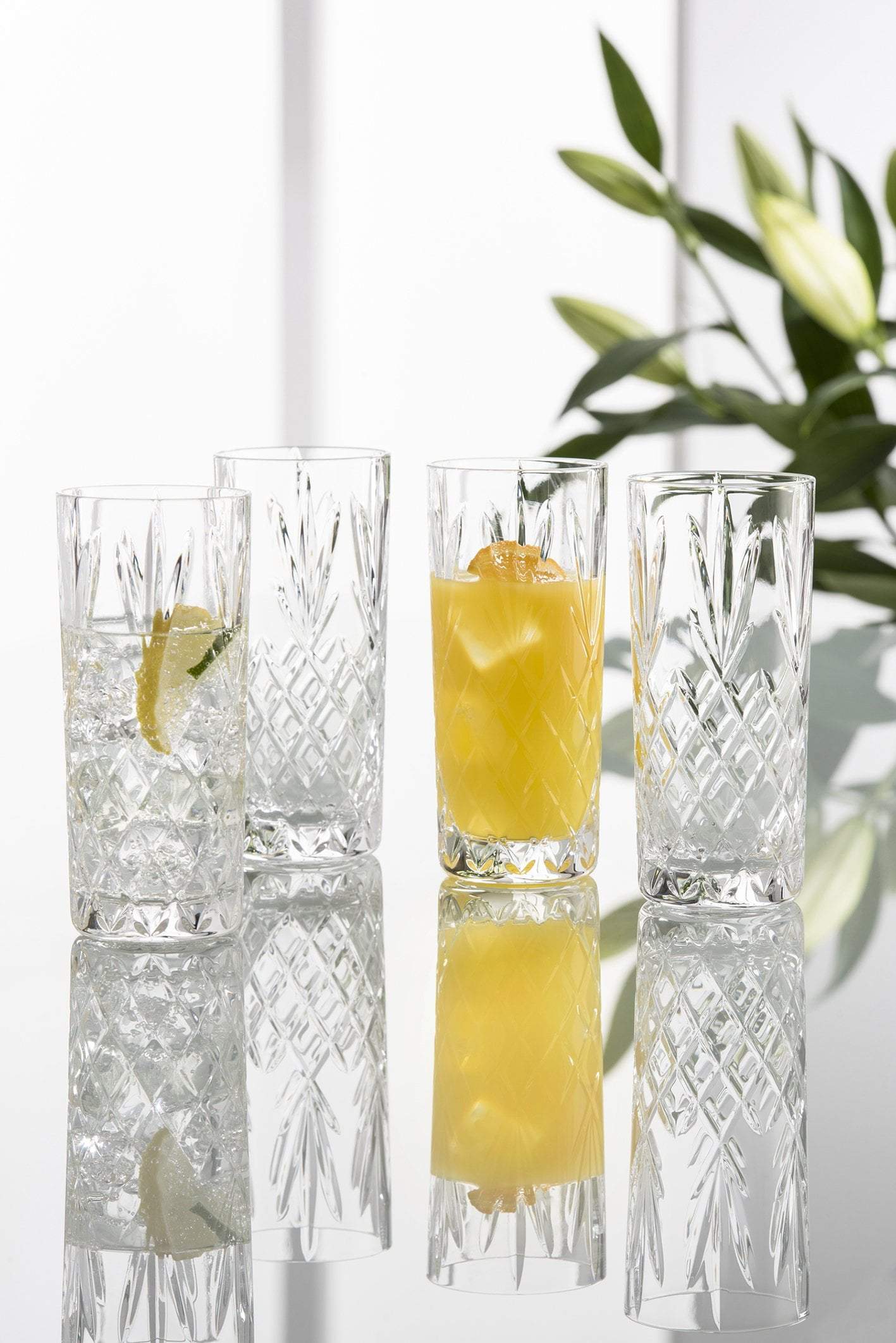 Crystal Hi Ball Set of 4