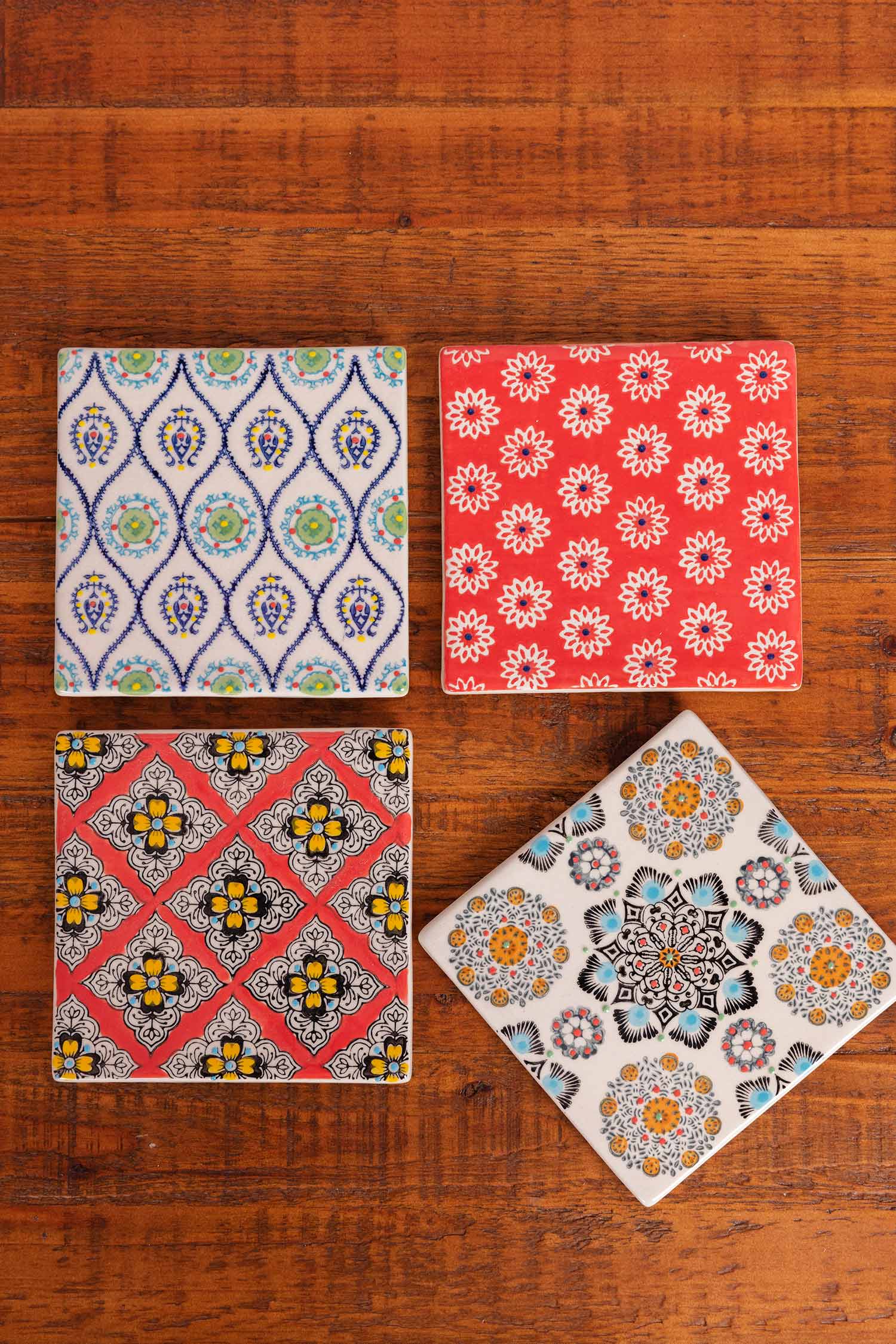 Set of 4 Eclectic Coasters