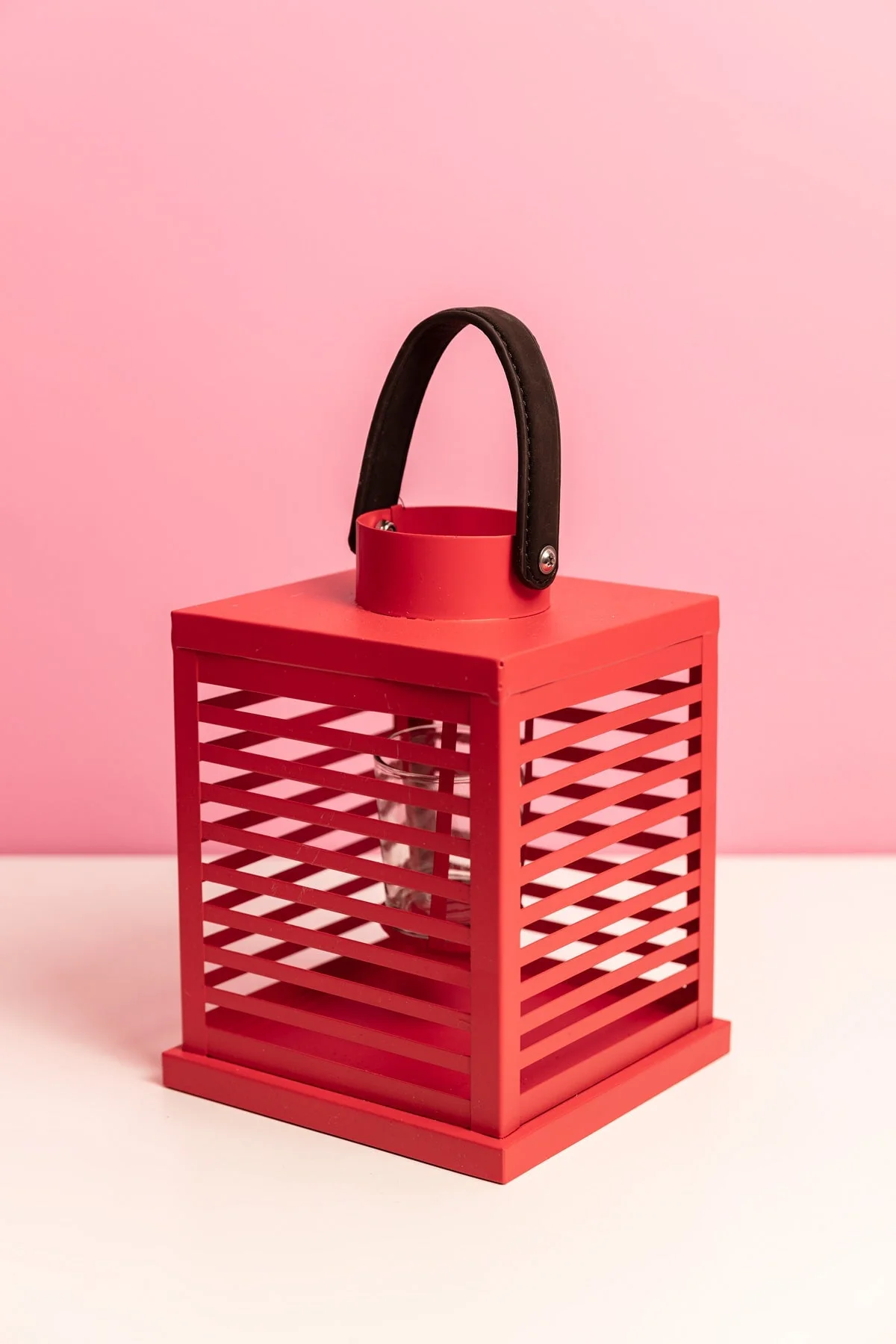 Metal Raspberry Lantern