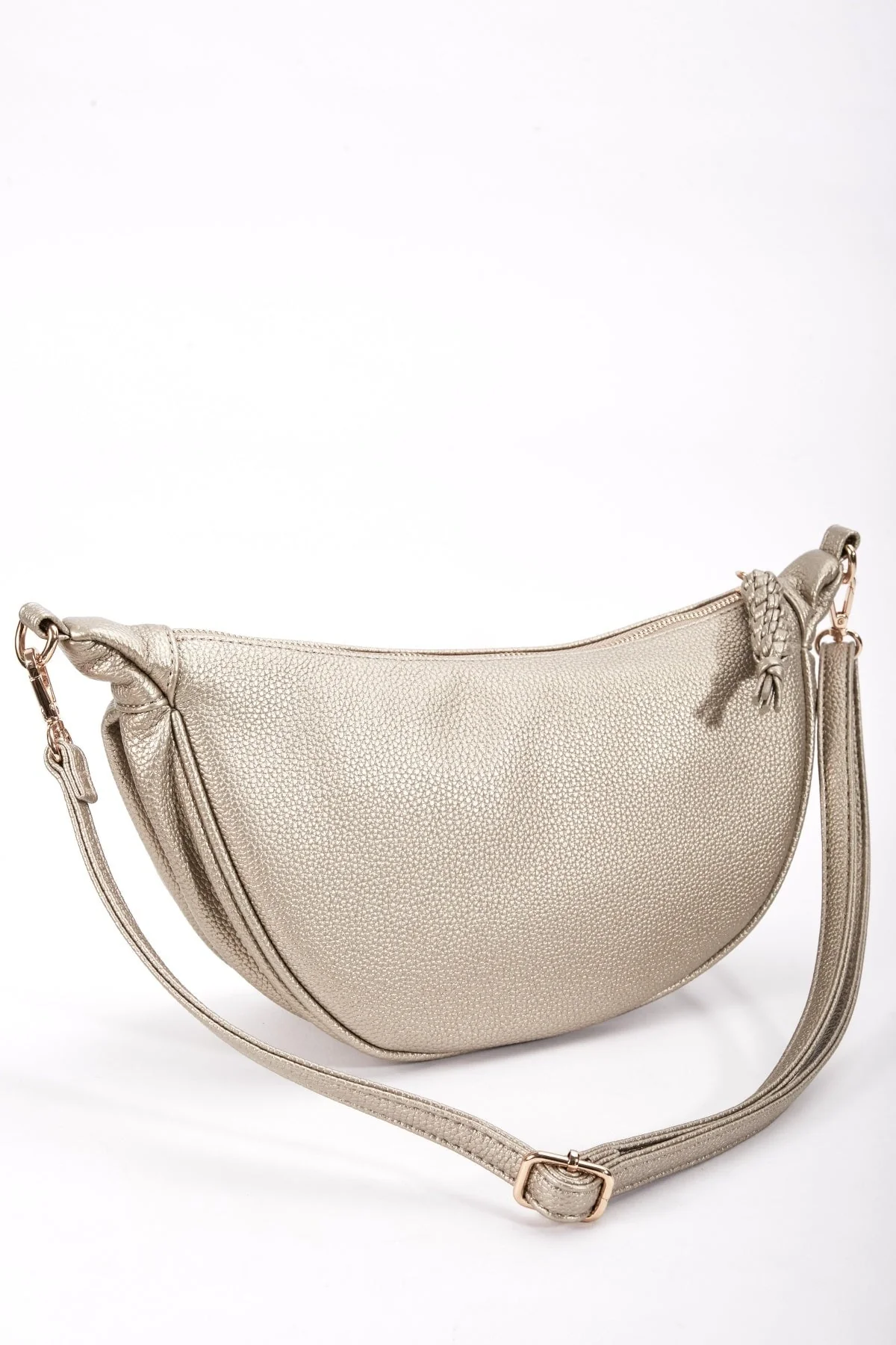 Crescent Crossbody in Gold