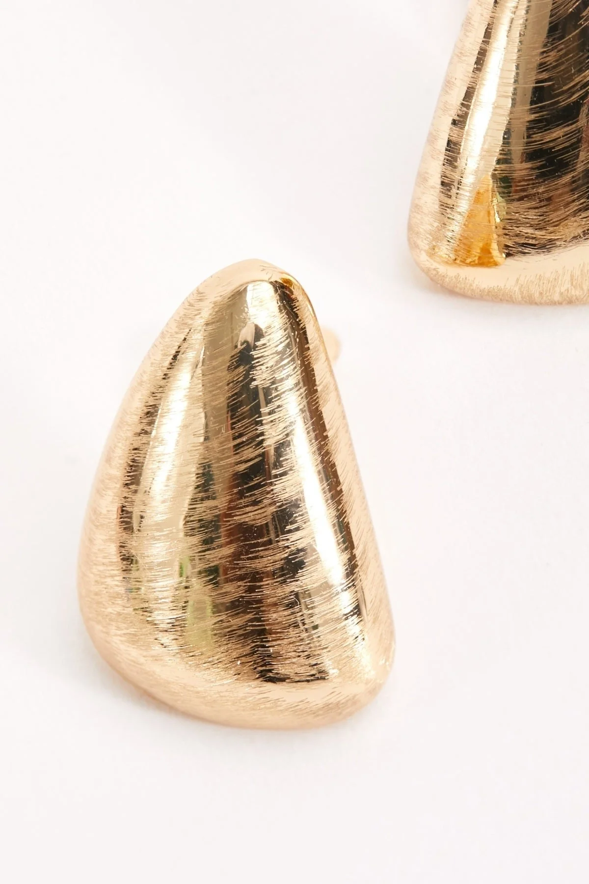 Textured Clip On Earrings