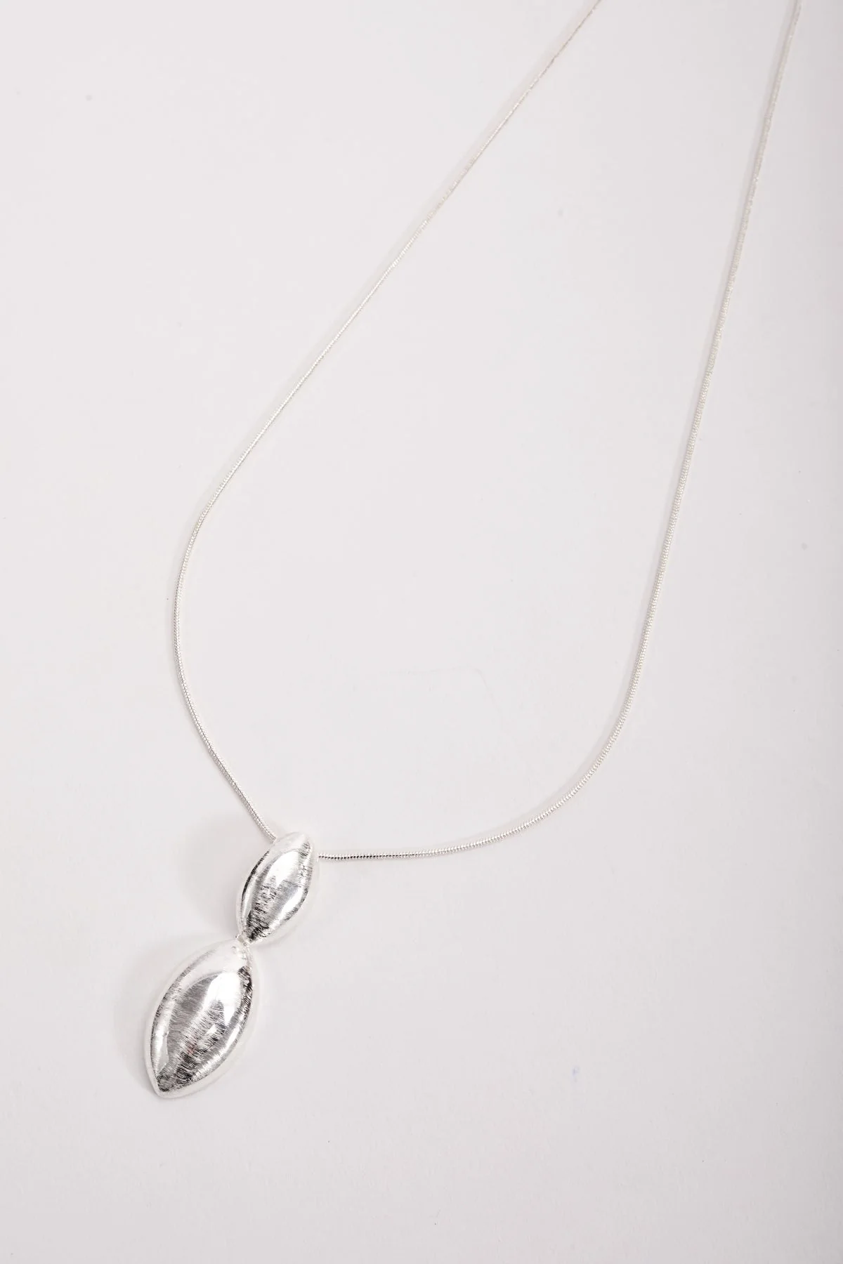 Textured Drop Necklace