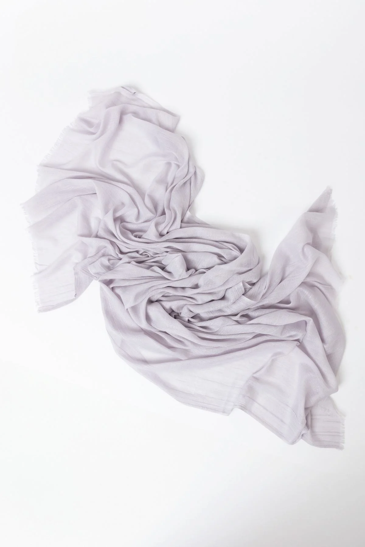 Plain Scarf in Silver