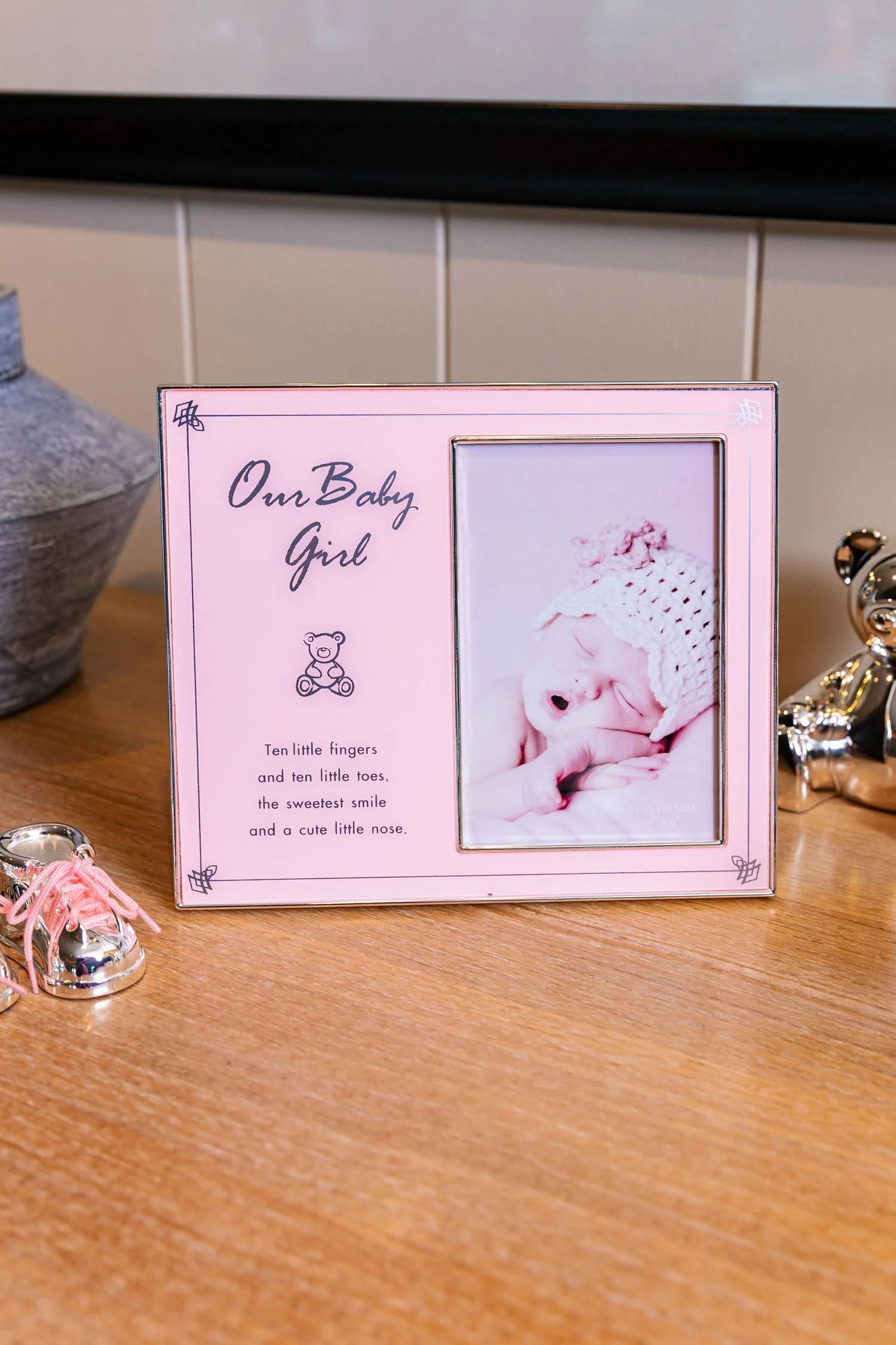 Baby Girl Silver Frame 4x6