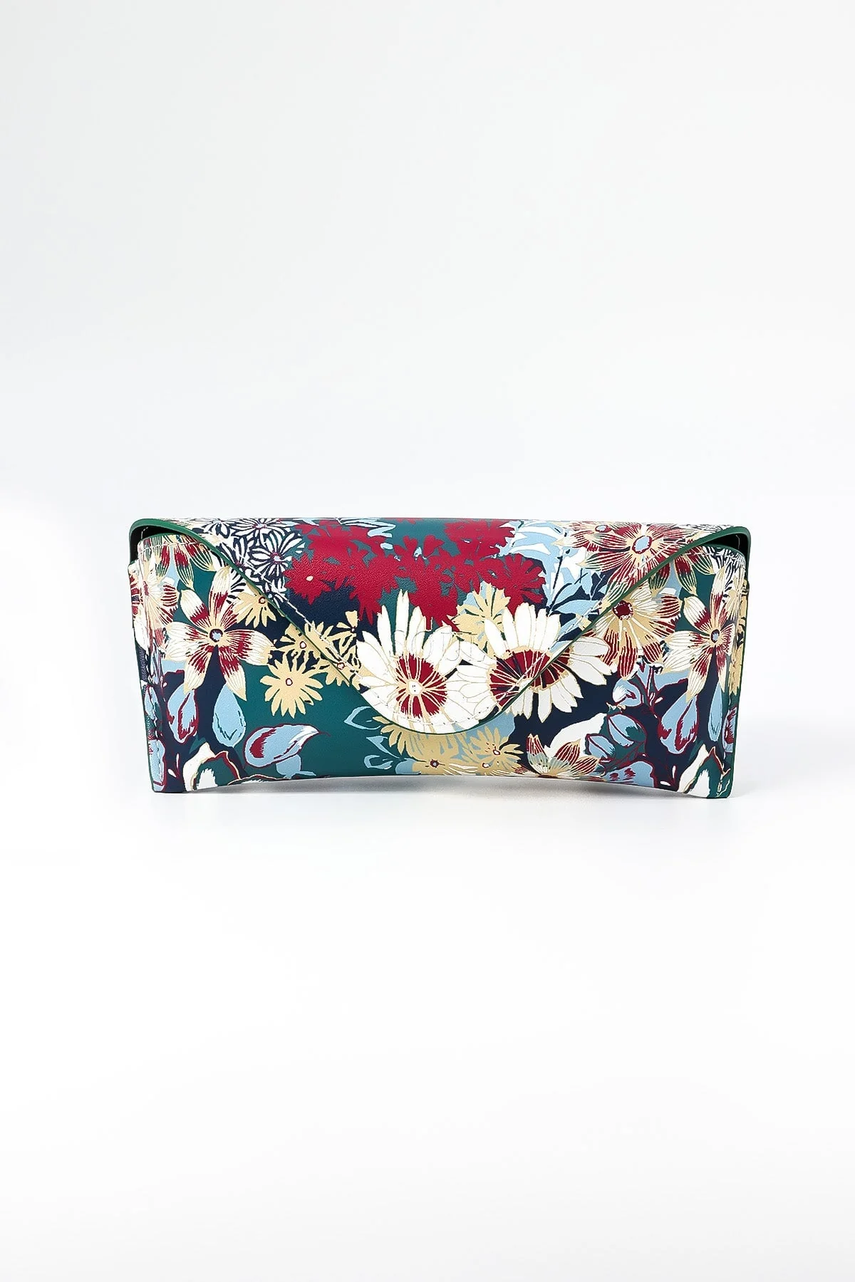 Floral Print Sunglass Case