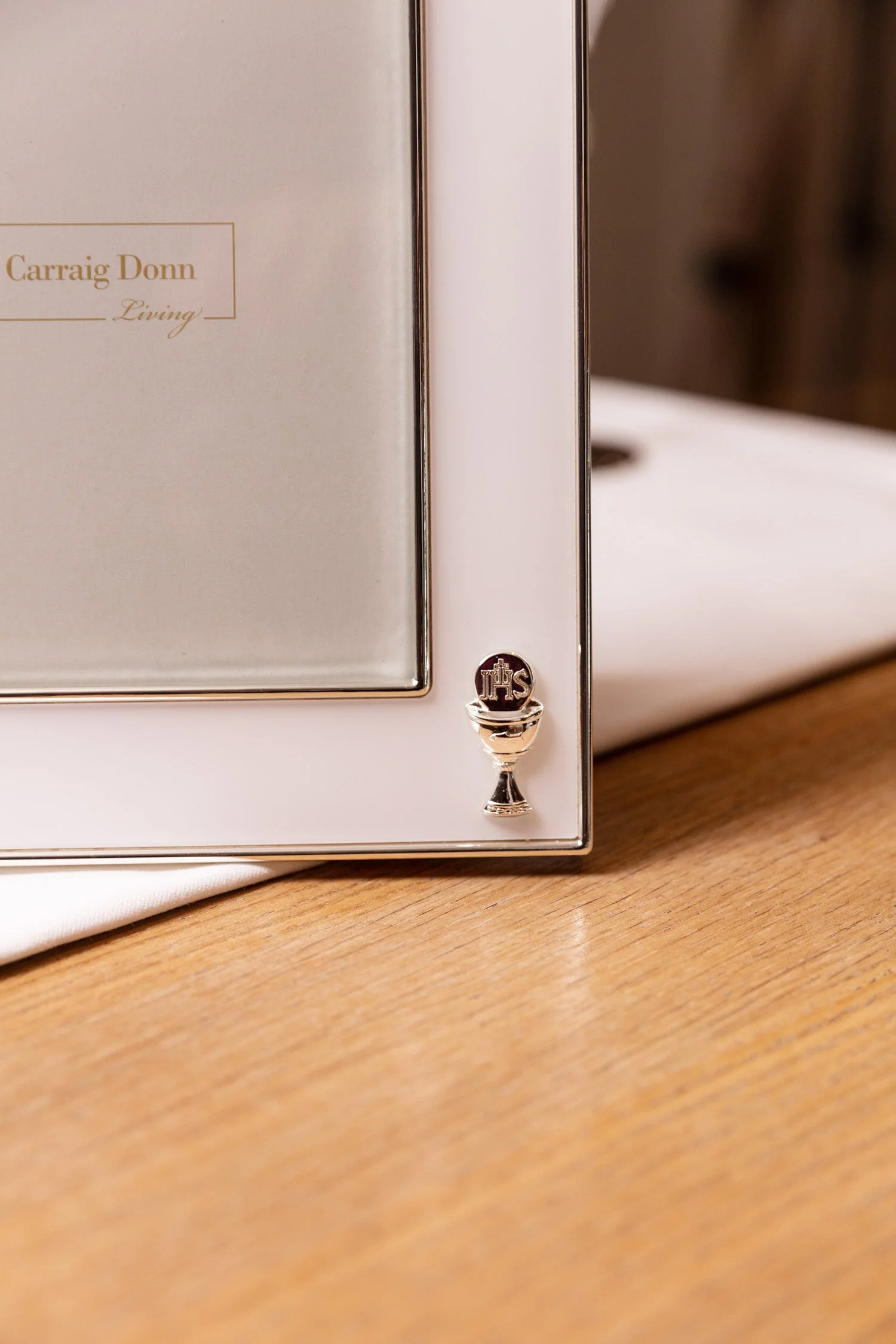 Silver Communion Photo Frame