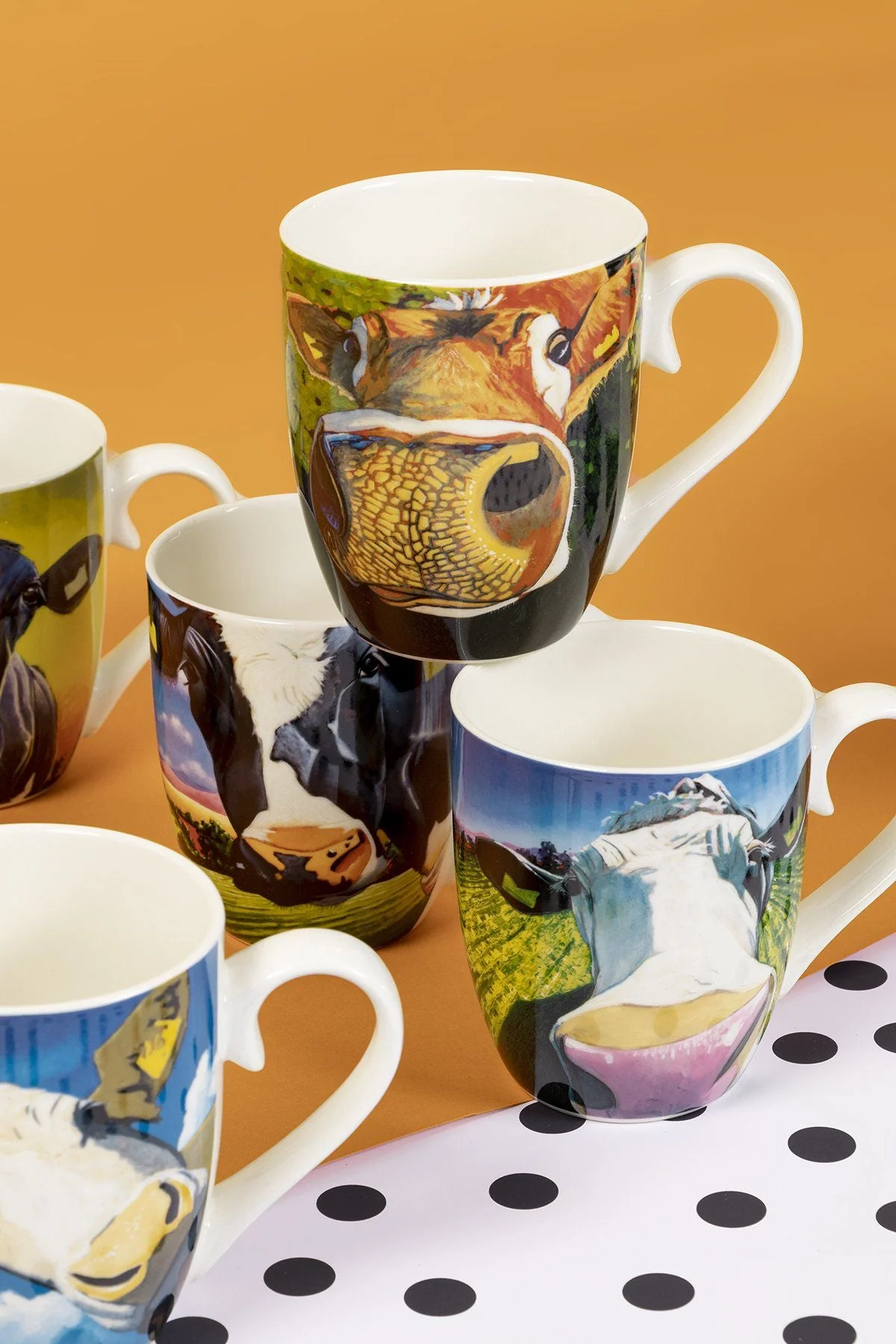 Eoin OConnor Set Of 6 Mugs in Hatbox