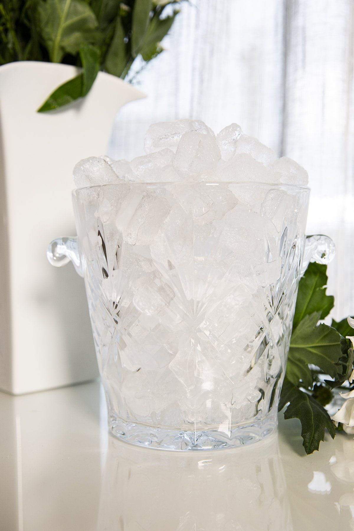 Trinity Crystal Ice Bucket