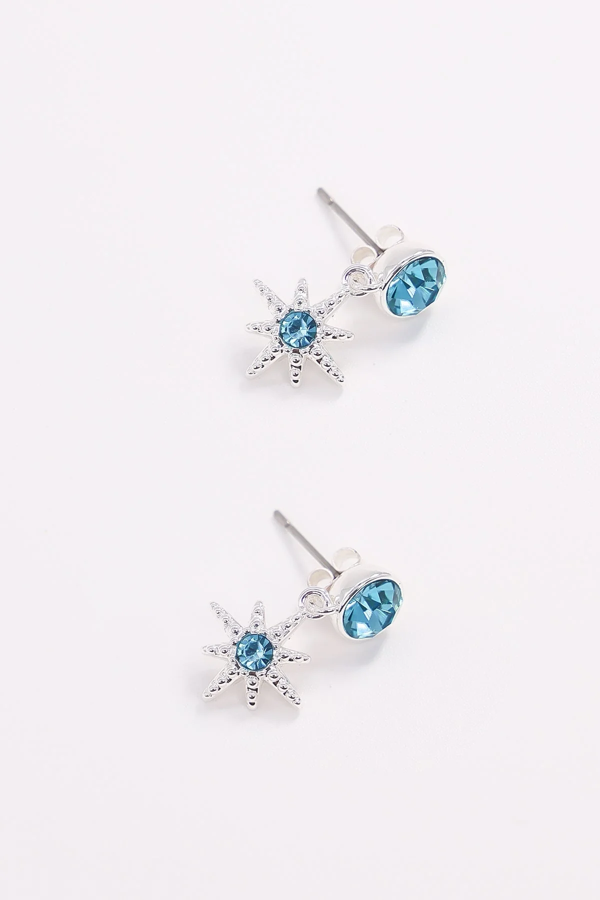 Blue Star Earrings