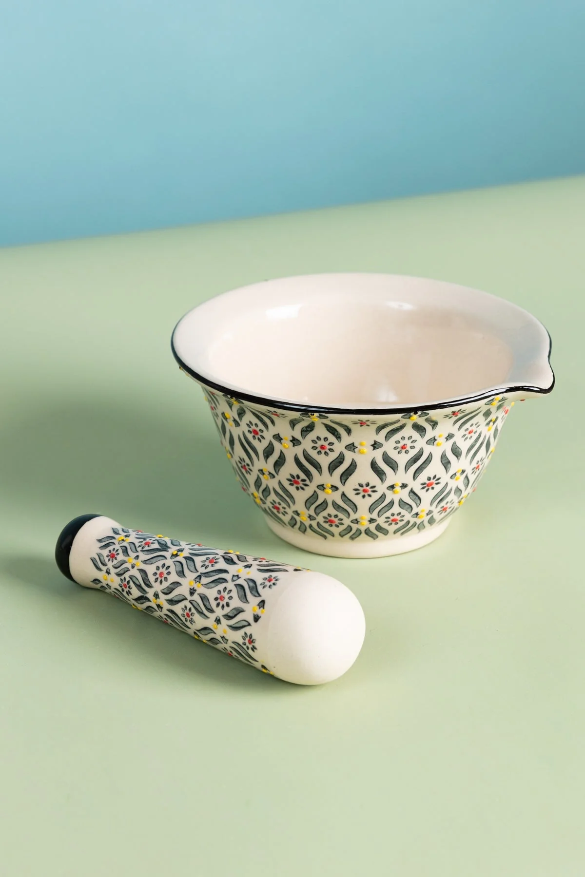 Eclectic Pestle And Mortar Set