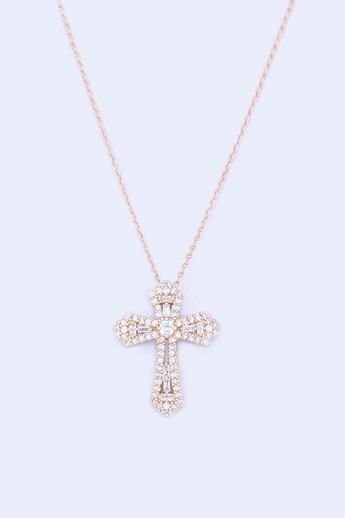 Gold Cross Necklace