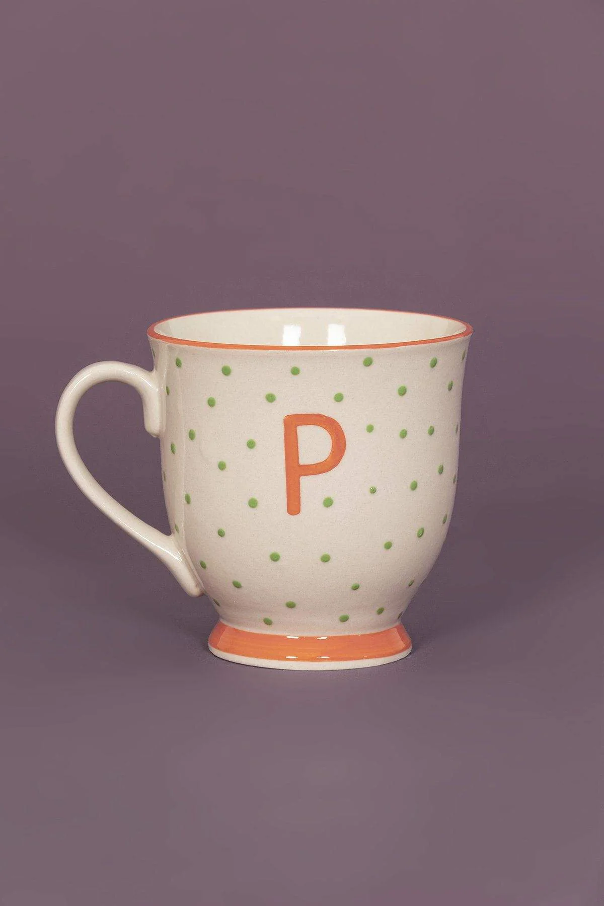 Alphabet Mug Dot P