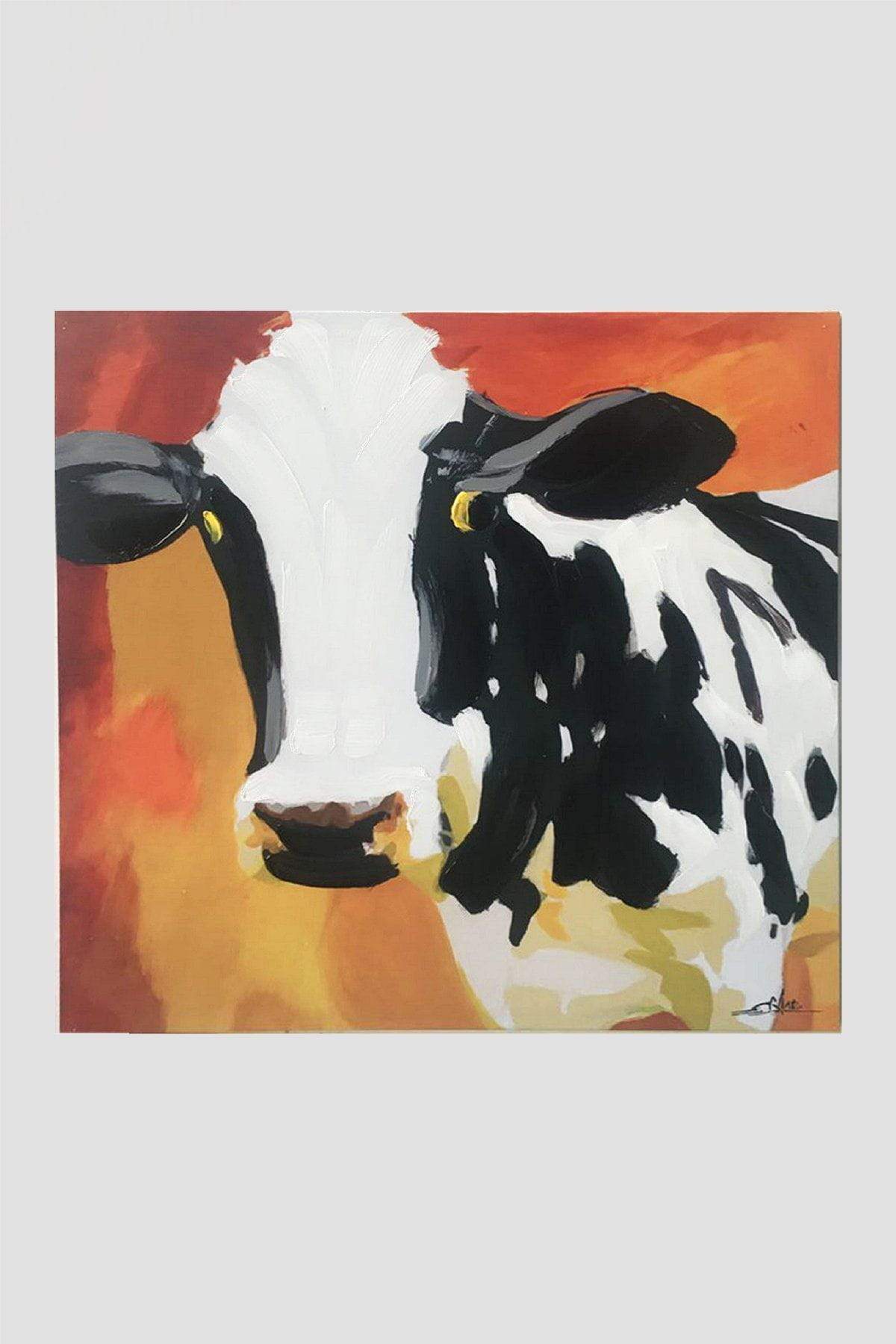 Cow Canvas Art Wall Decor