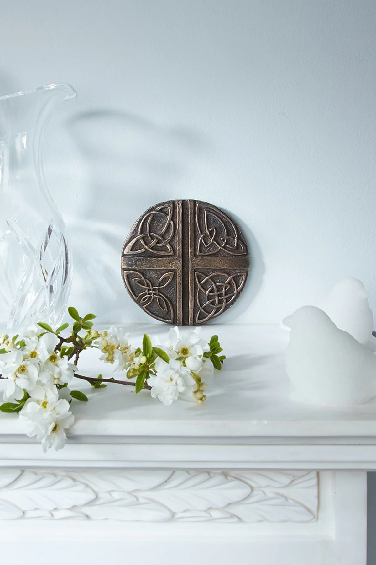 Celtic Love Cross Wall Art