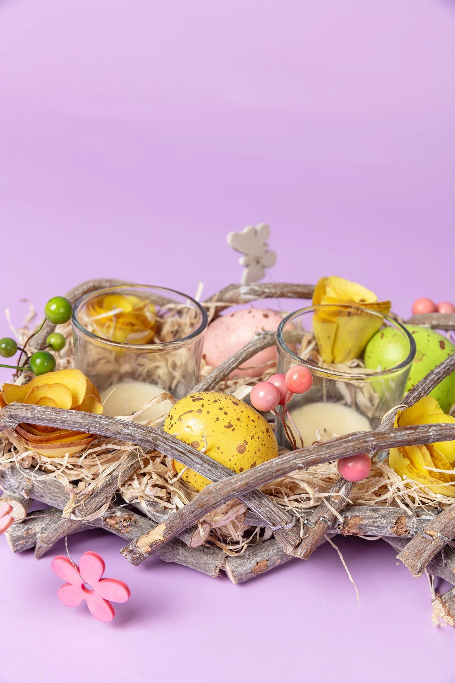 Easter Triple Tea Light Holder