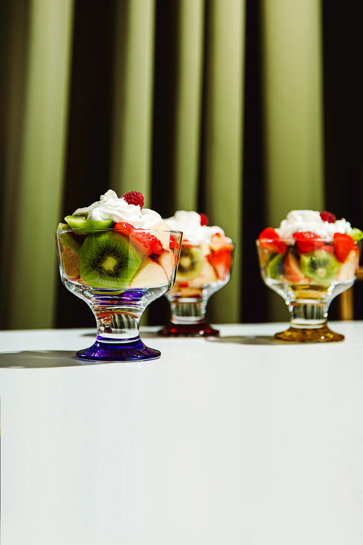 Set of Glass  Dessert Bowls