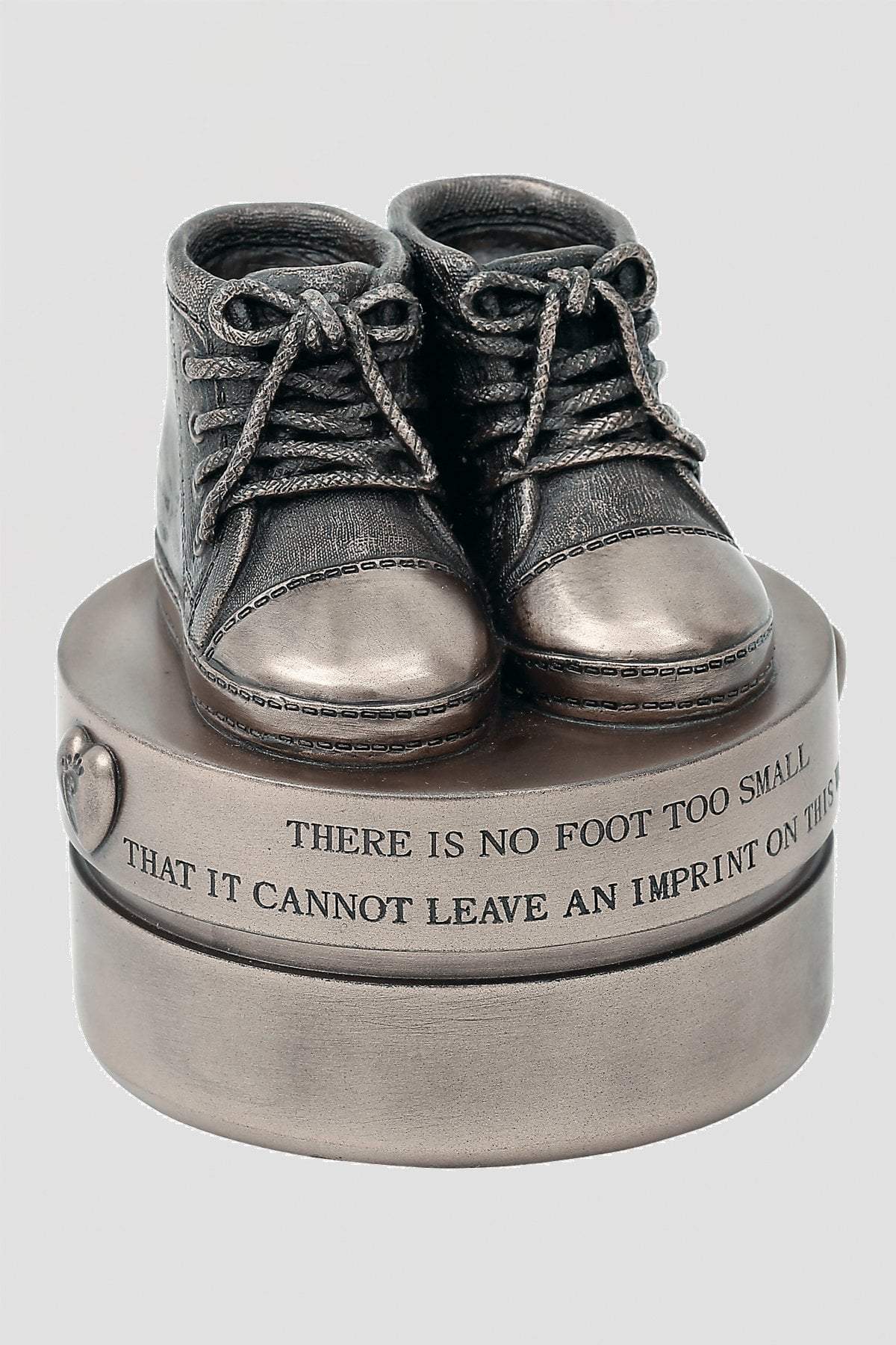 Boy Booties Bronze Trinket Box