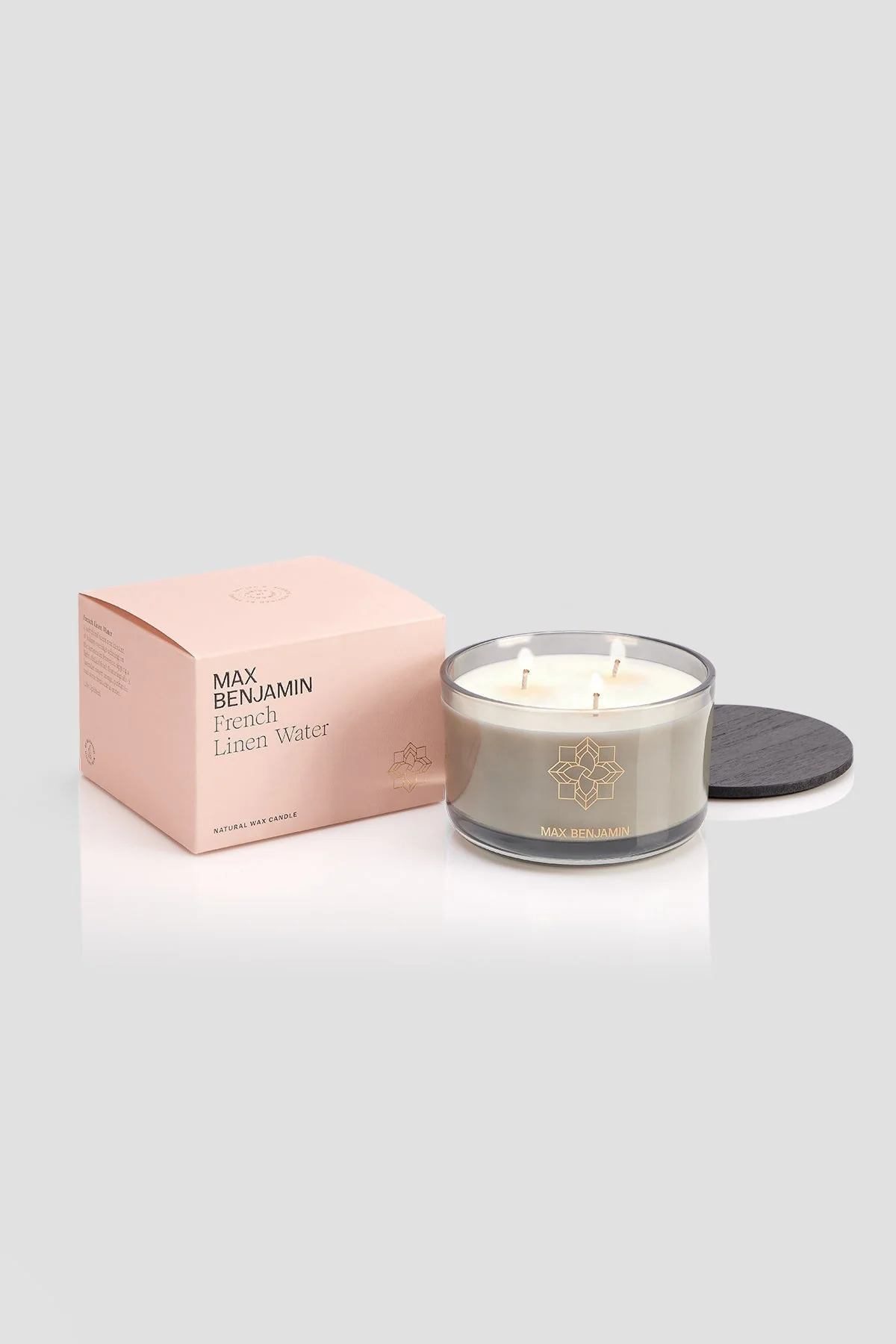 French Linen 3 Wick Luxury Candle