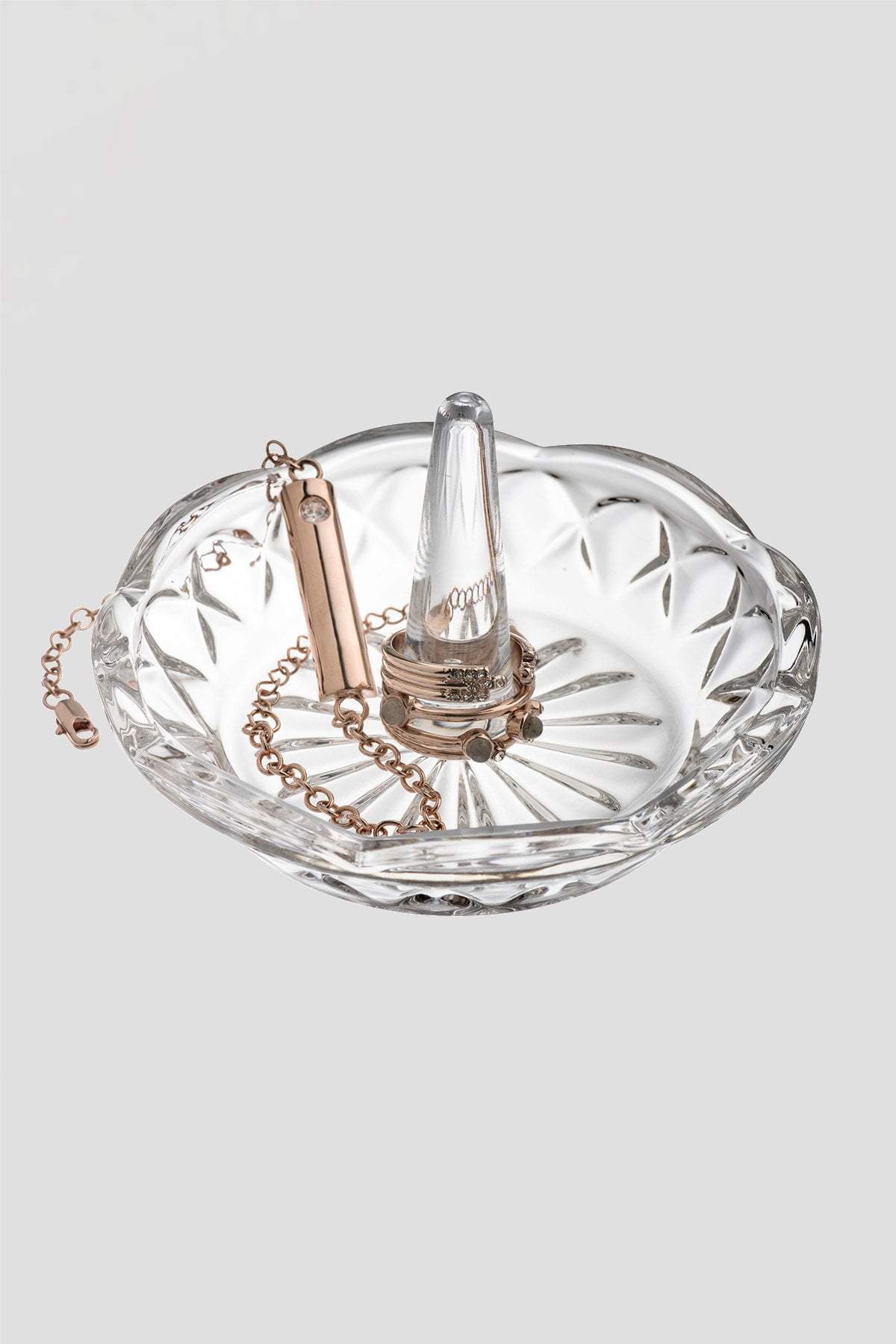 Ashford Glass Ring Holder