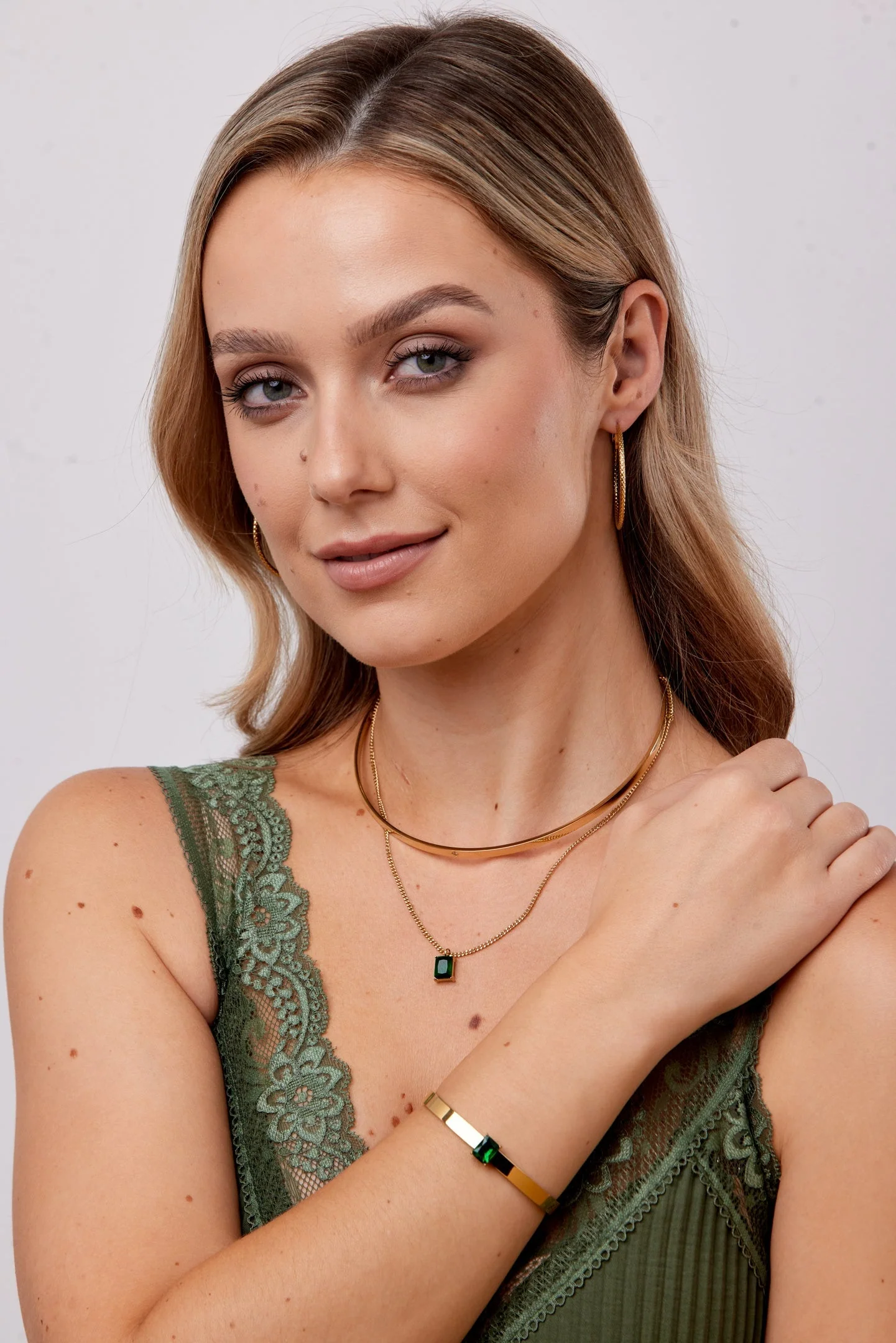 Anika Emerald Necklace