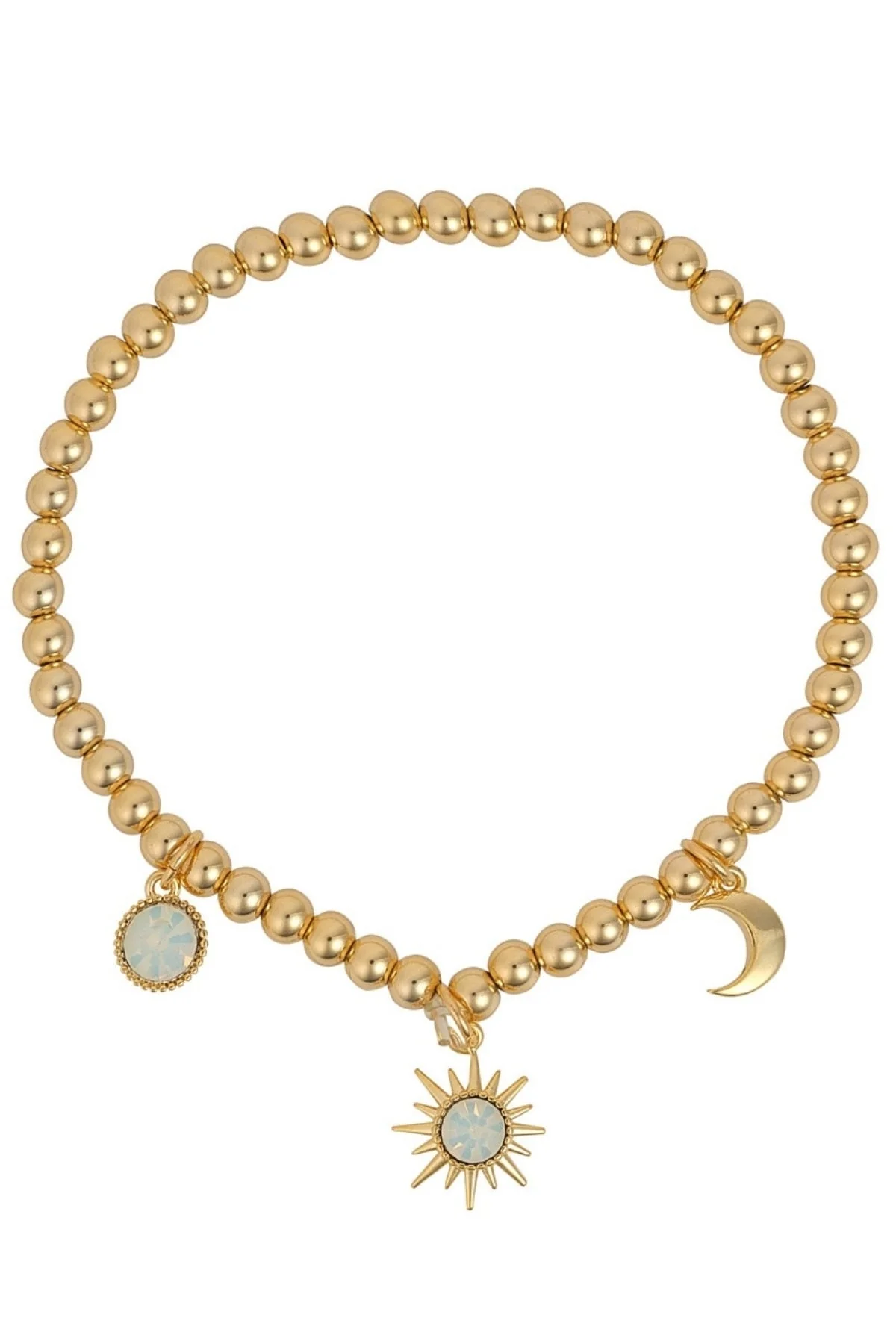 White Opal Crystal Sunshine Bracelet