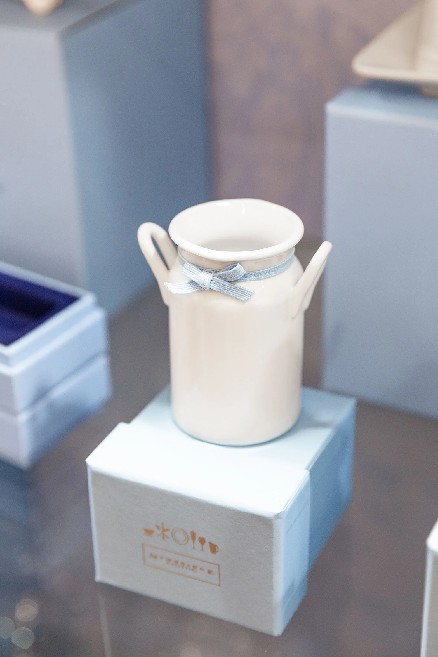 Whiteware Milk Urn