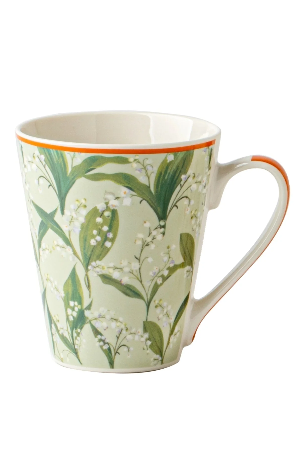 Set Of 4 Country Chic Mugs