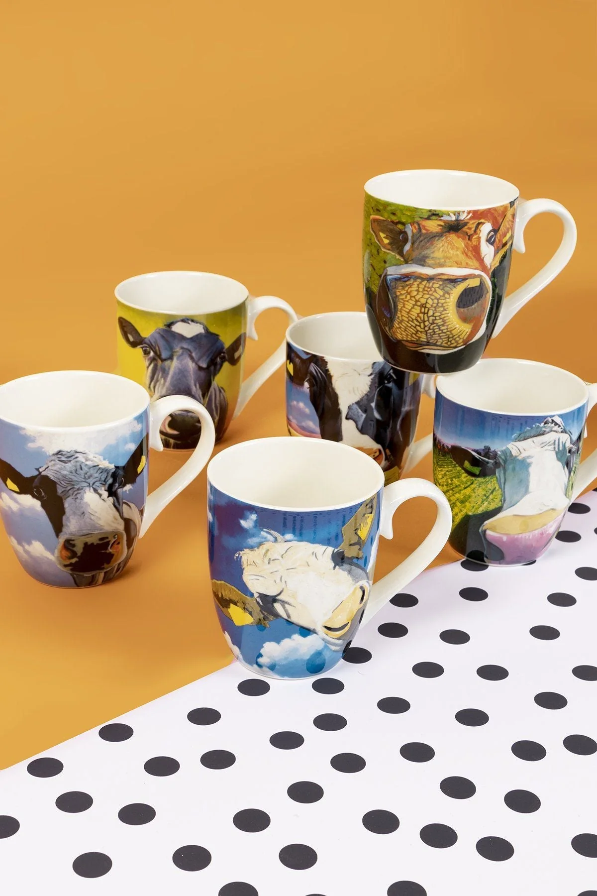 Eoin OConnor Set Of 6 Mugs in Hatbox