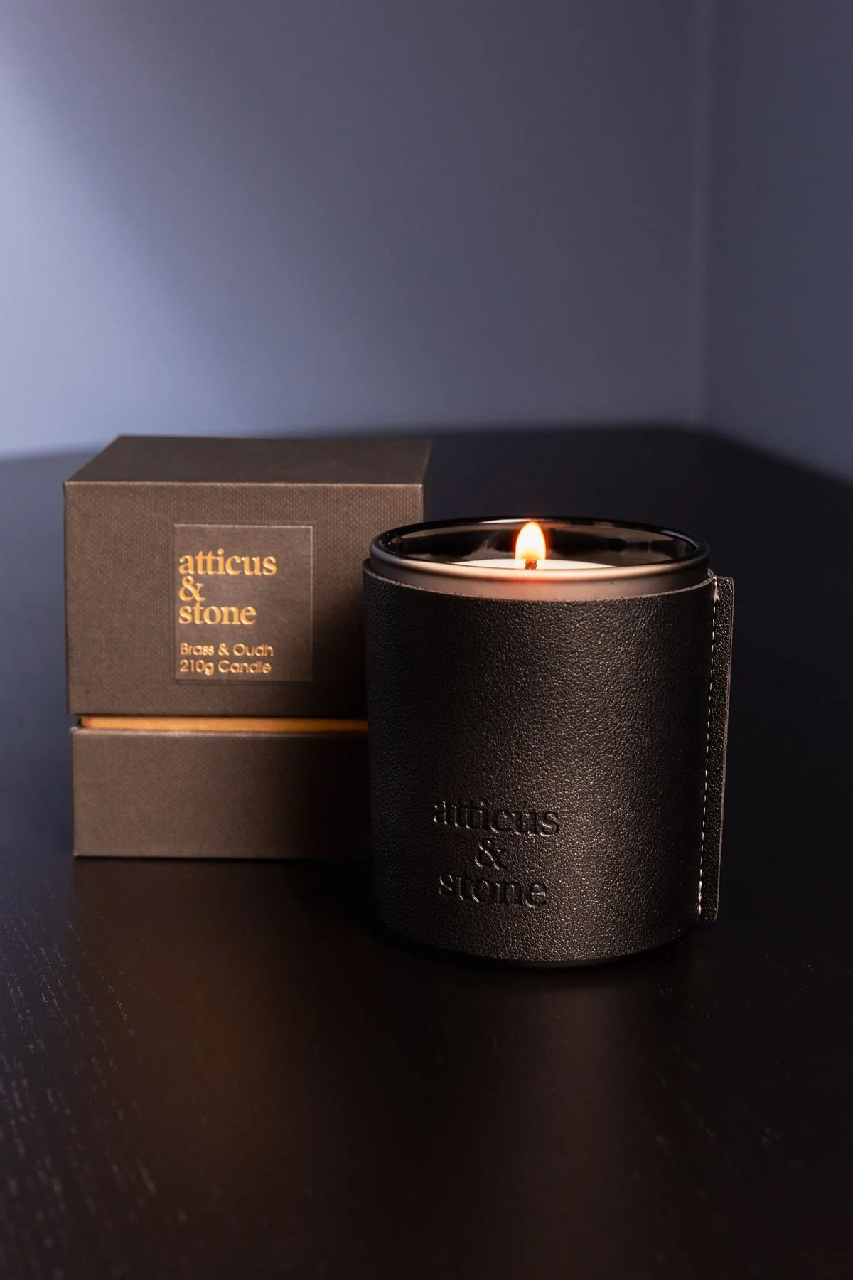 Brass And Oudh Candle