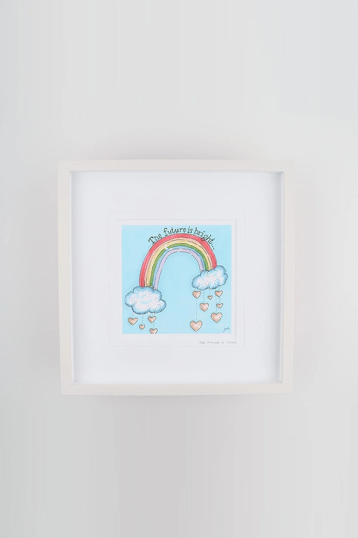 The Future Is Yours Large Framed Art Print