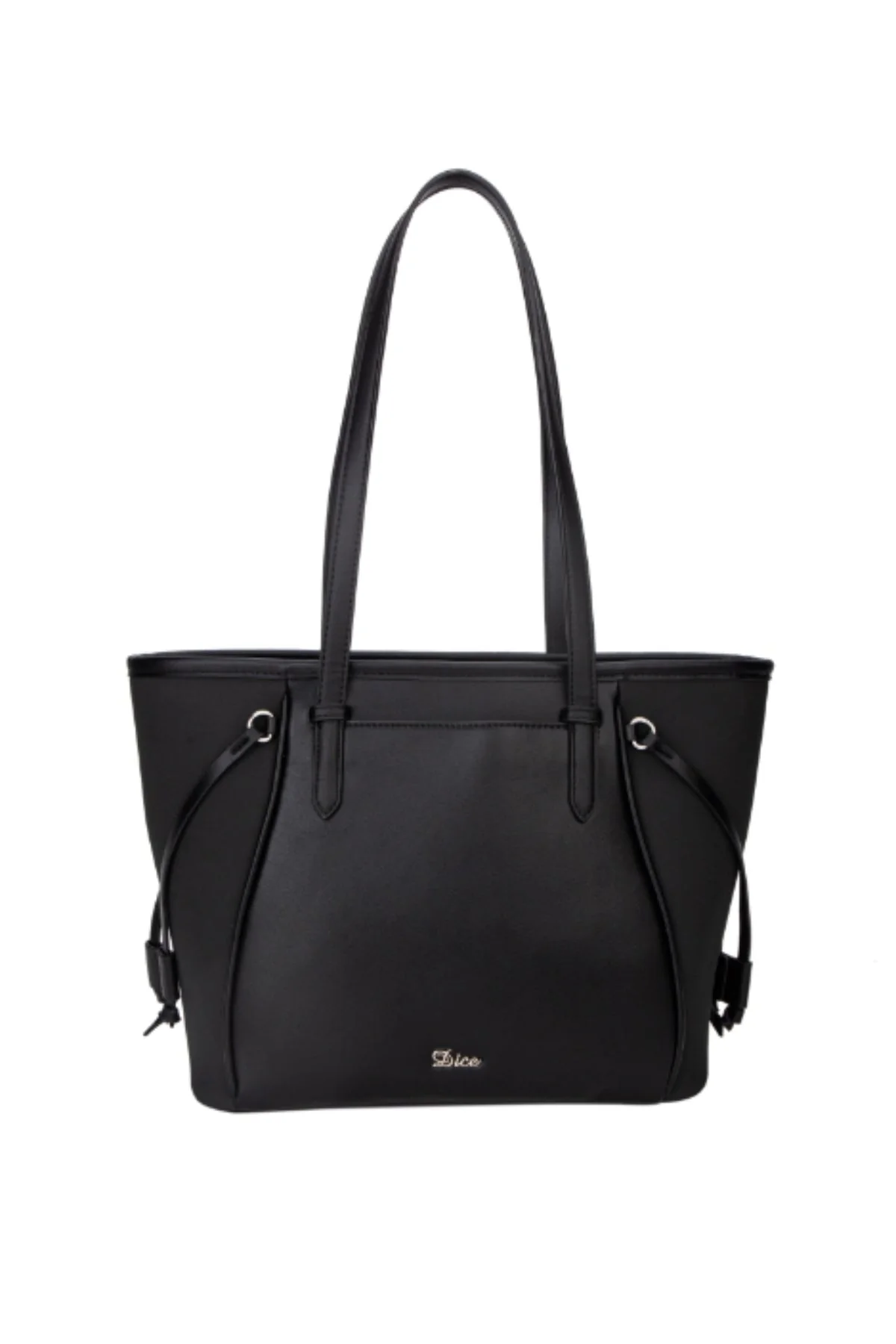 Faye Large Tote in Black