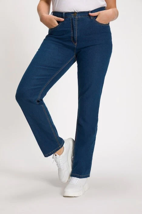 Regular Fit Stretch Jeans in Denim