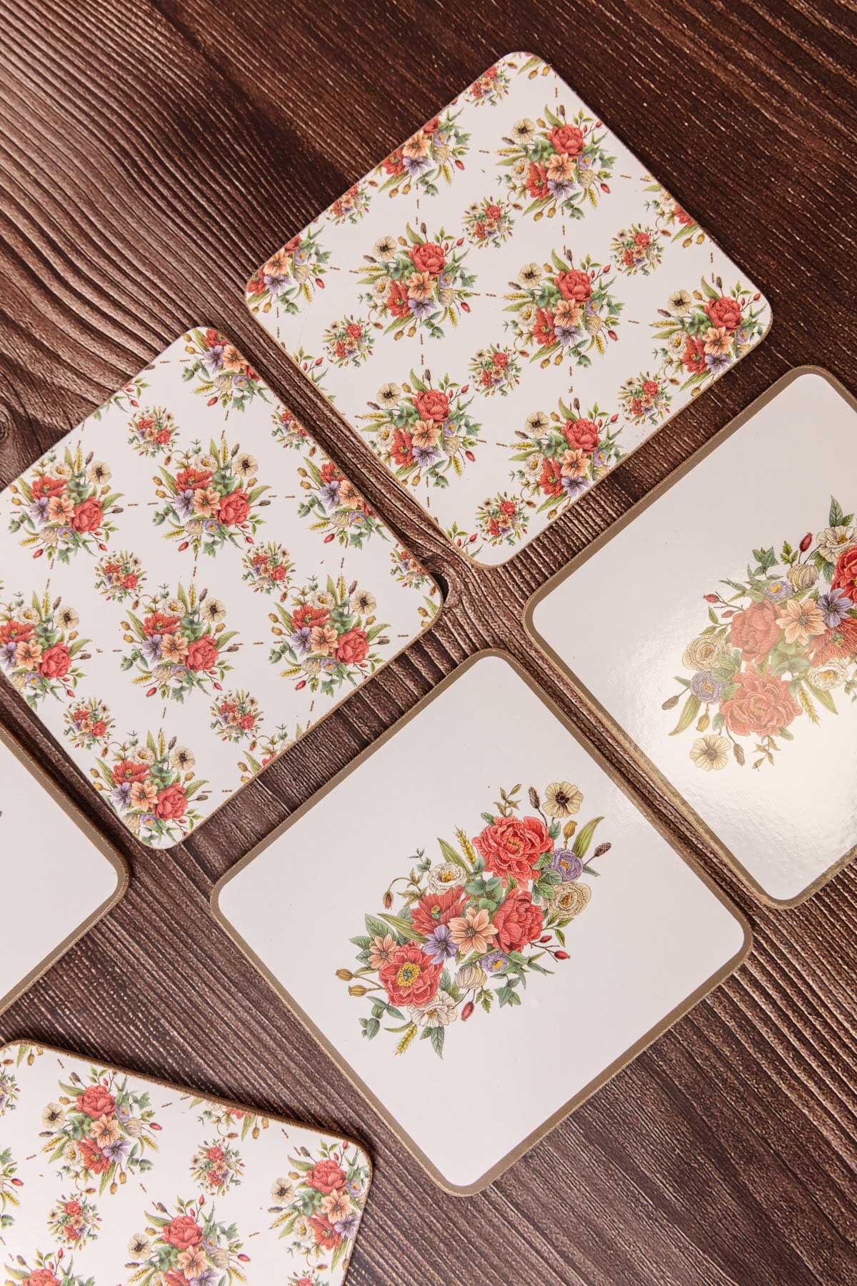 Heritage Set Of 6 Coasters