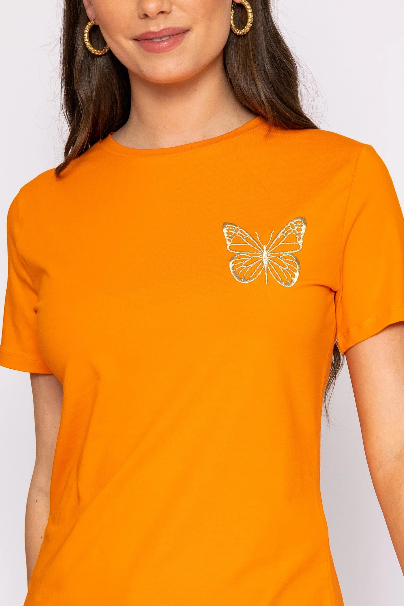 Butterfly T-Shirt in Orange