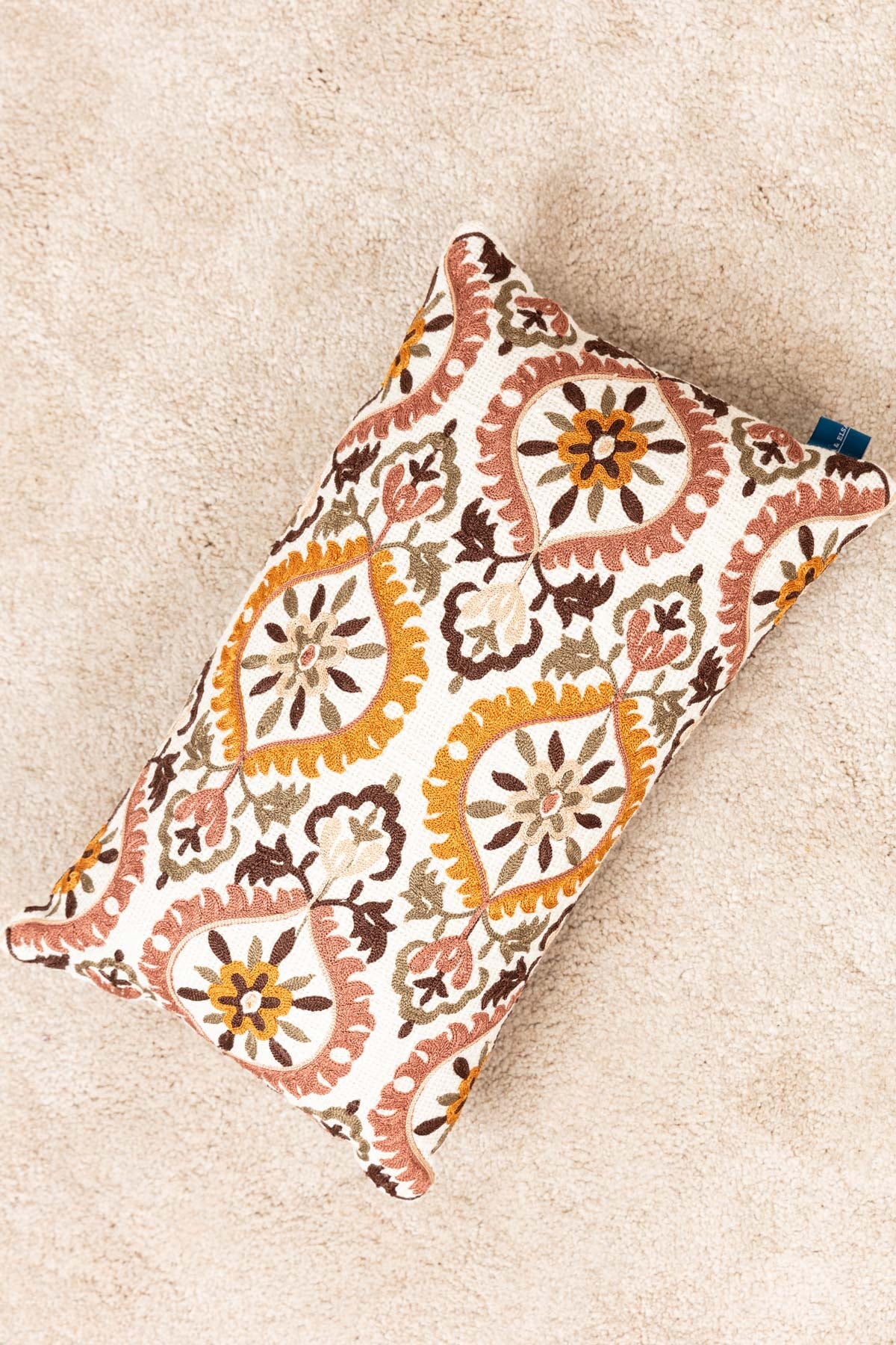 Henry Embroidered Cushion