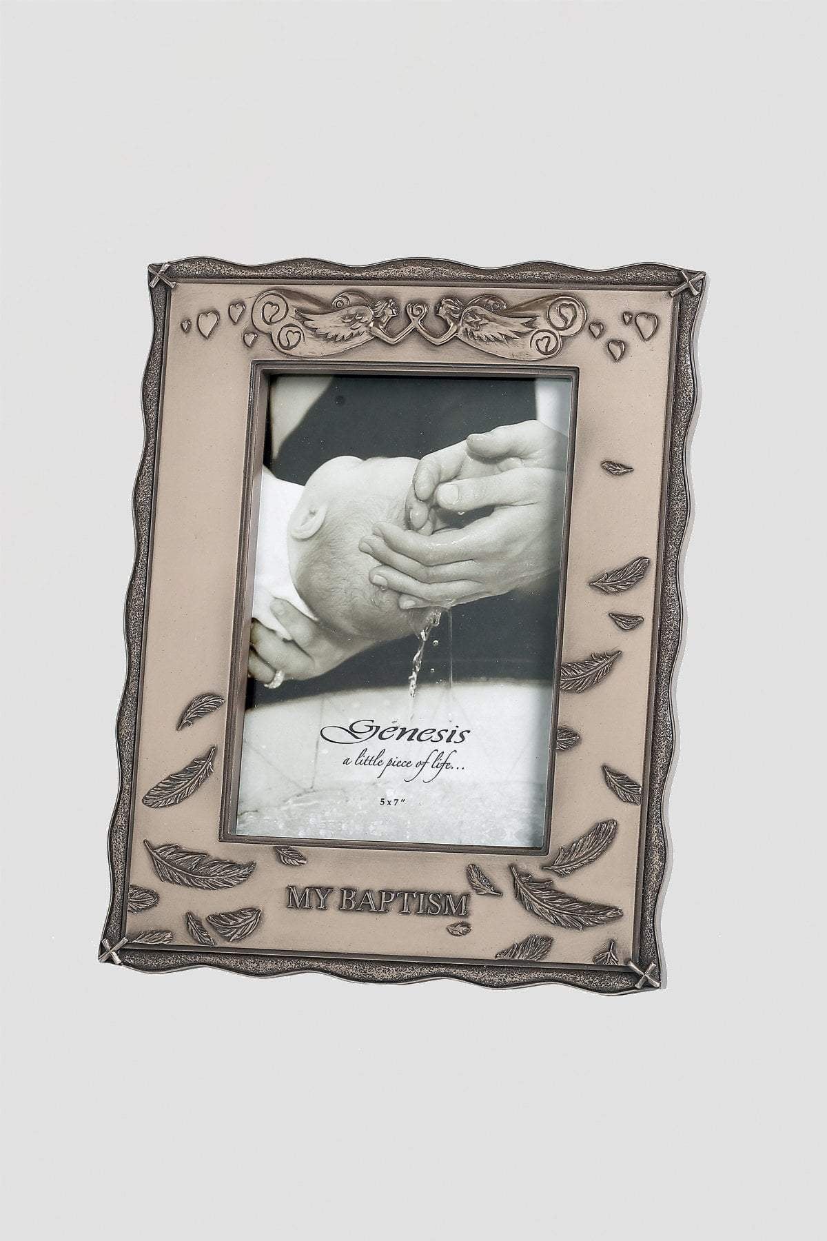 My Baptism Bronze Frame