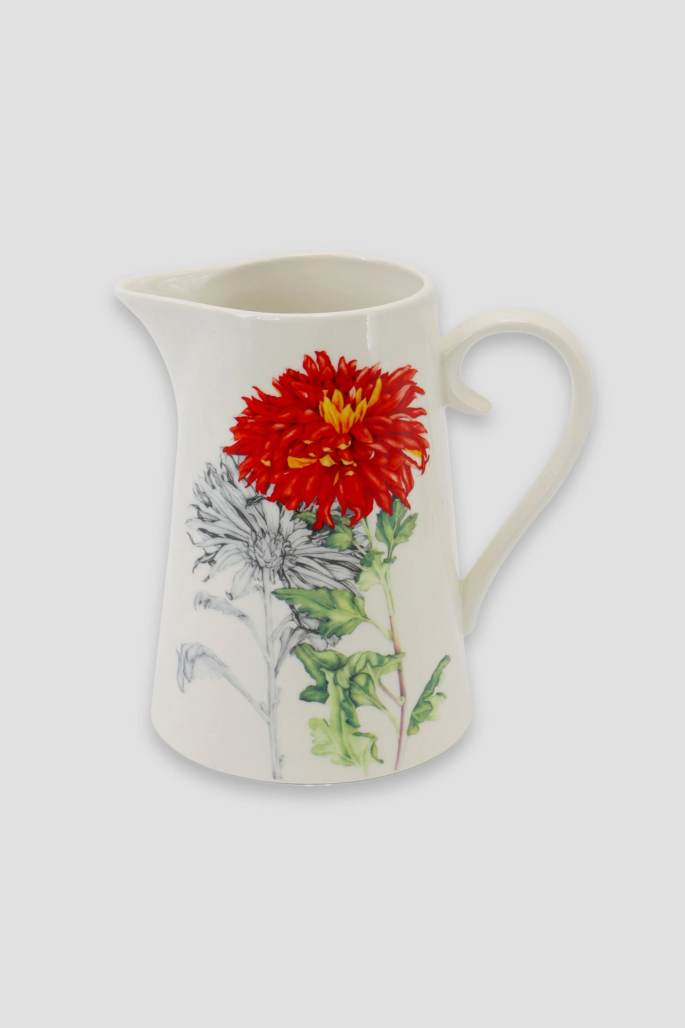 Botanical China Water Jug