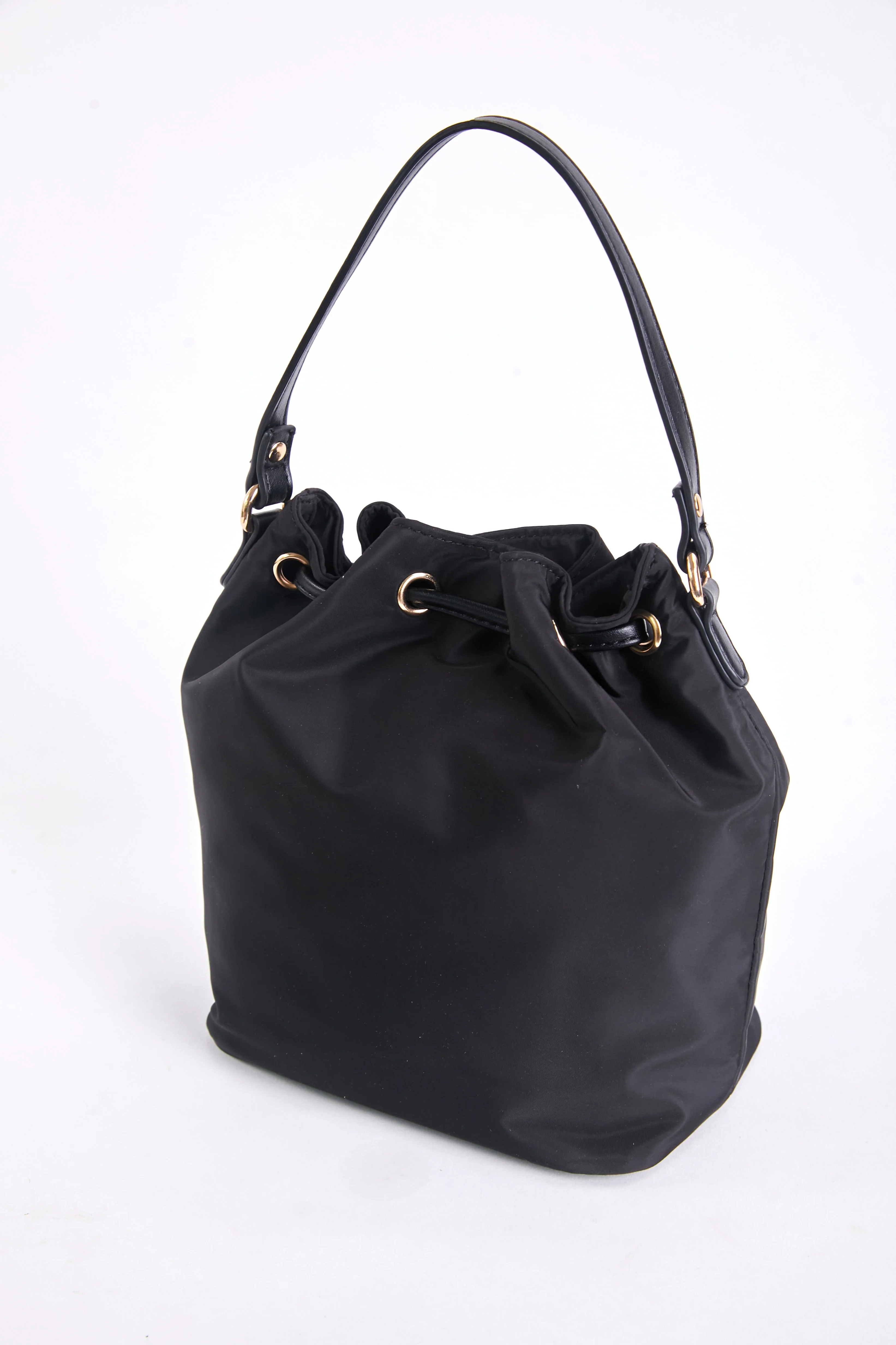 Petite Bucket Bag in Black