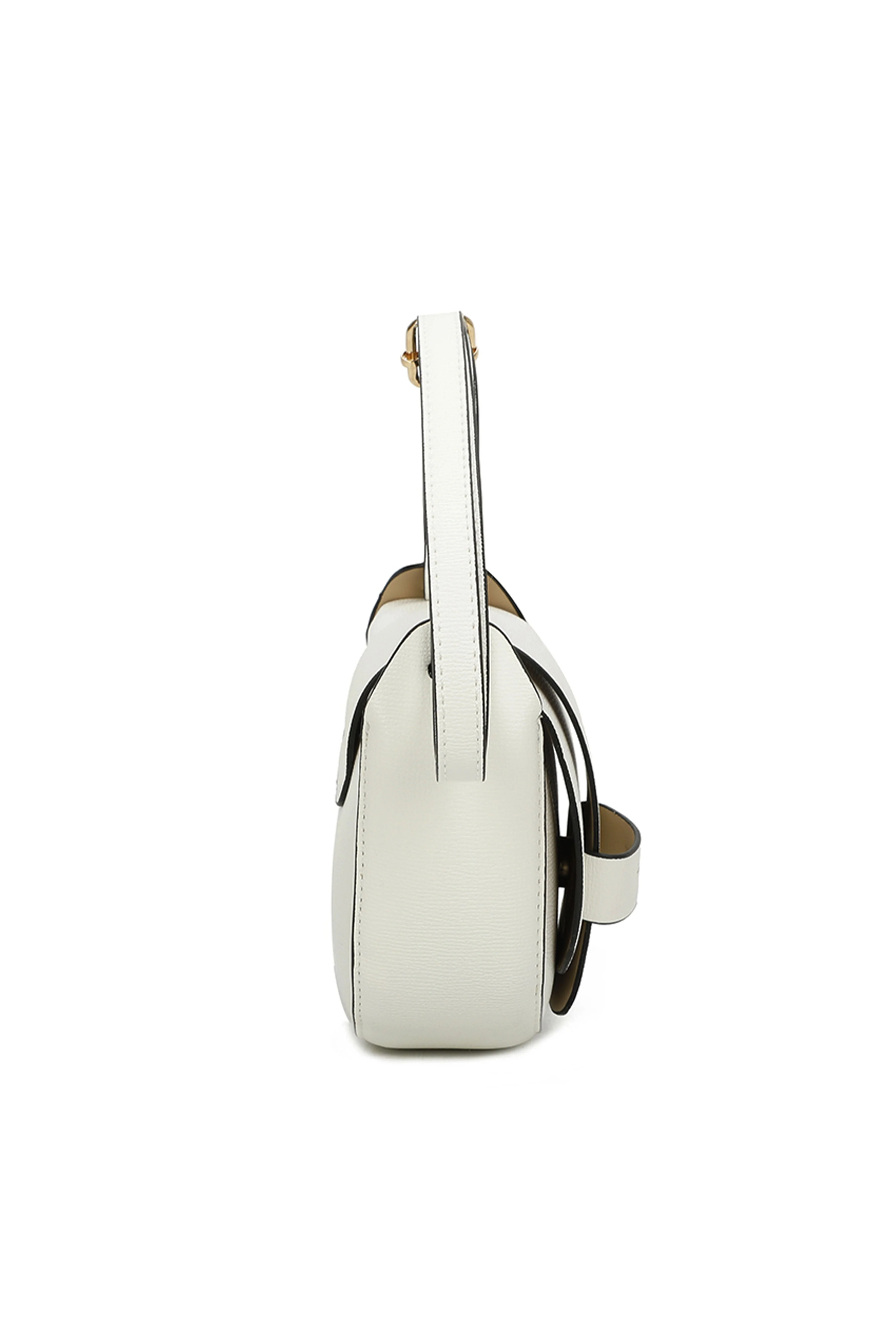 Crescent Crossbody in White