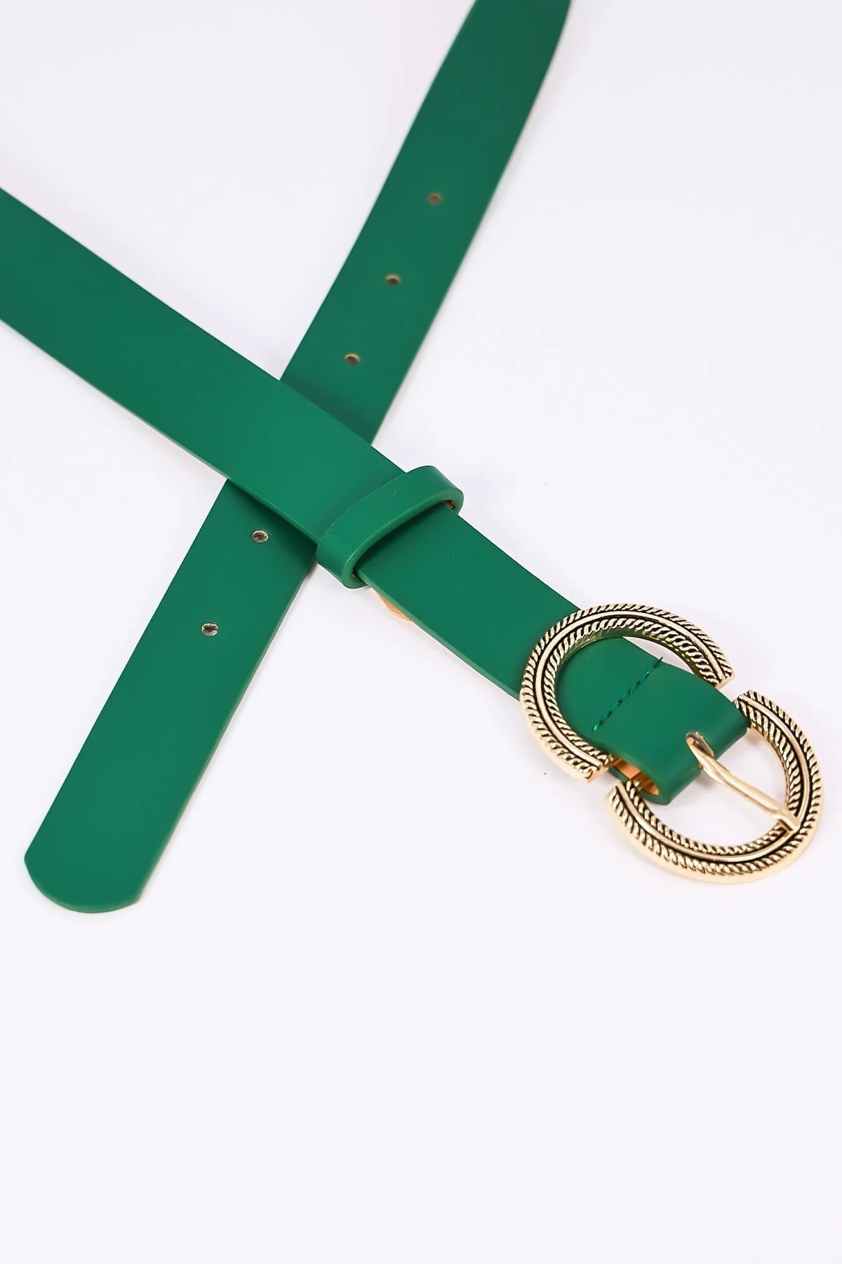 Green Half Circle Belt in M/L