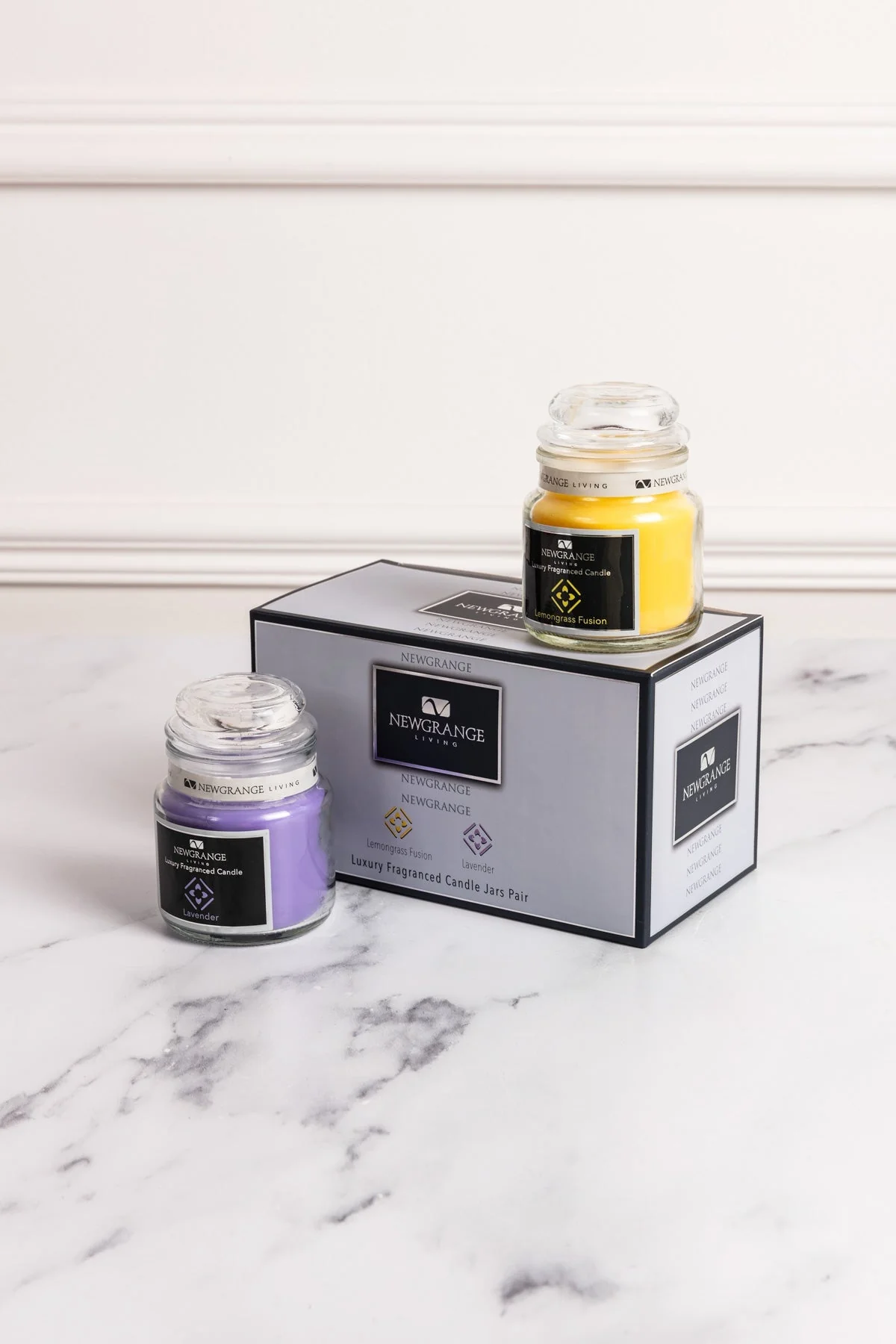 Lavender & Lemongrass Gift Boxed Candle Set
