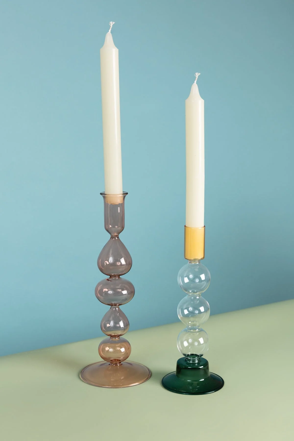Colour Block Candle Stand